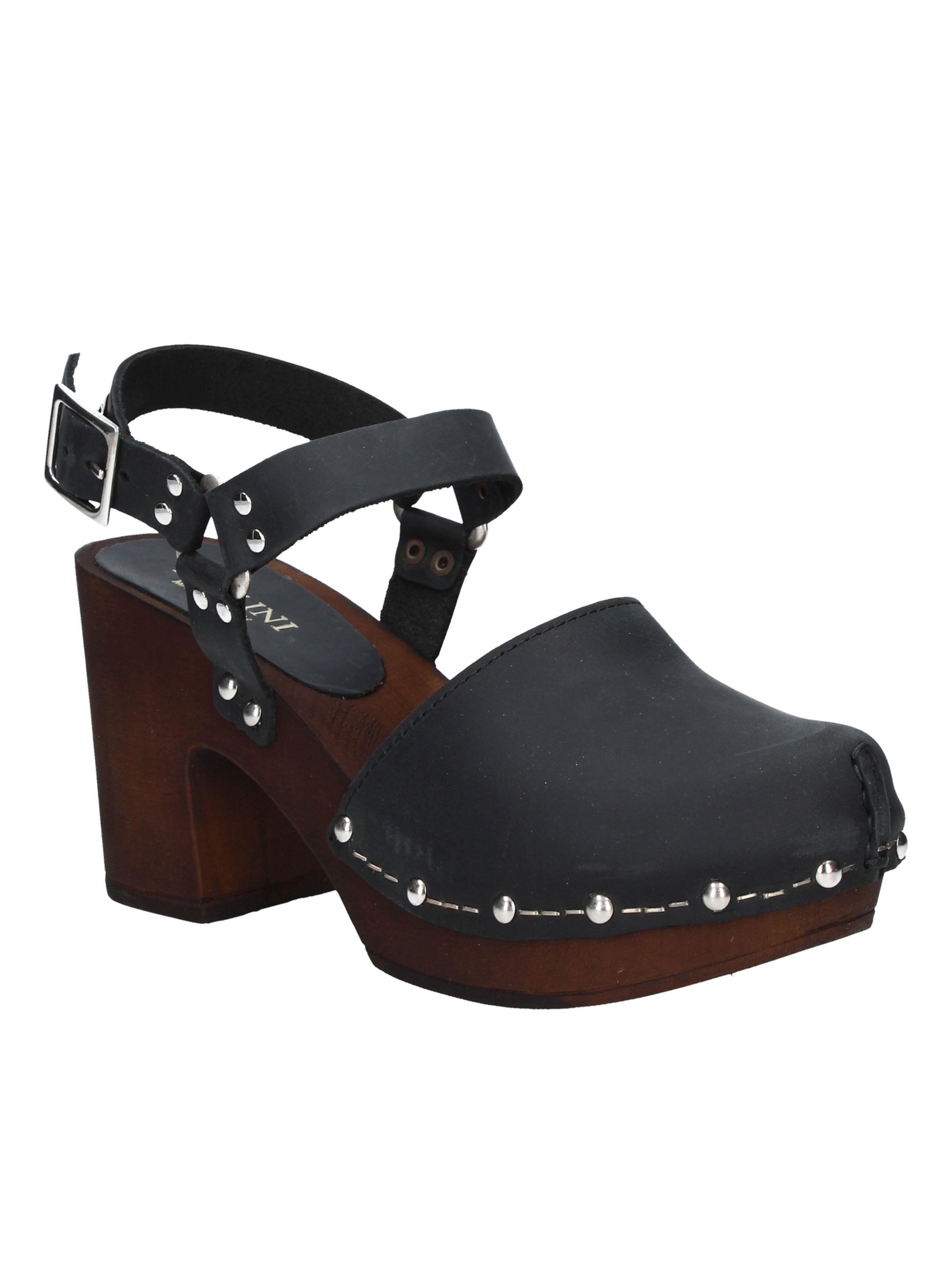 Sandalia Negra W349 Mujer-1