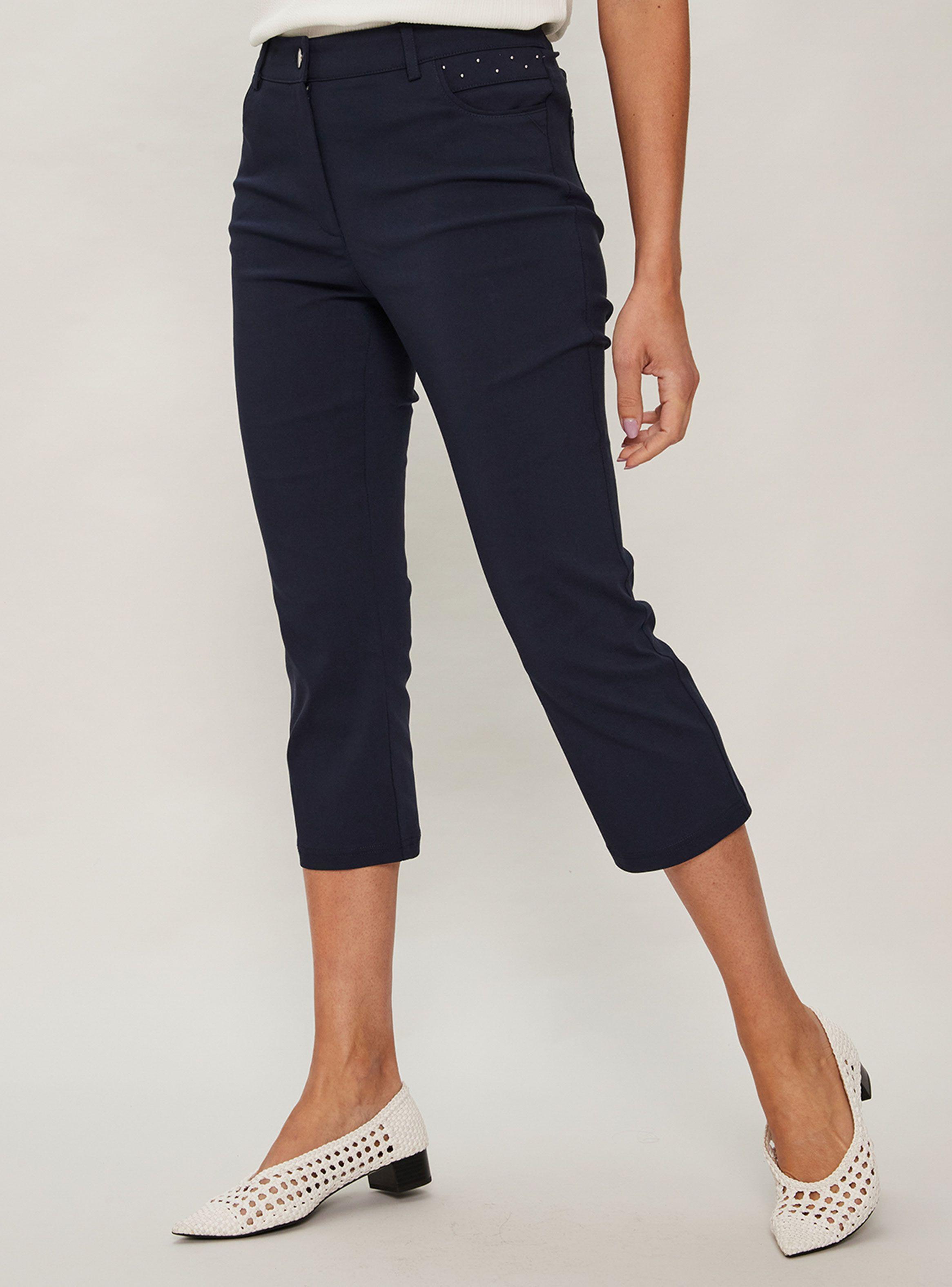 Pantalón Capri con Tachitas Superior-0