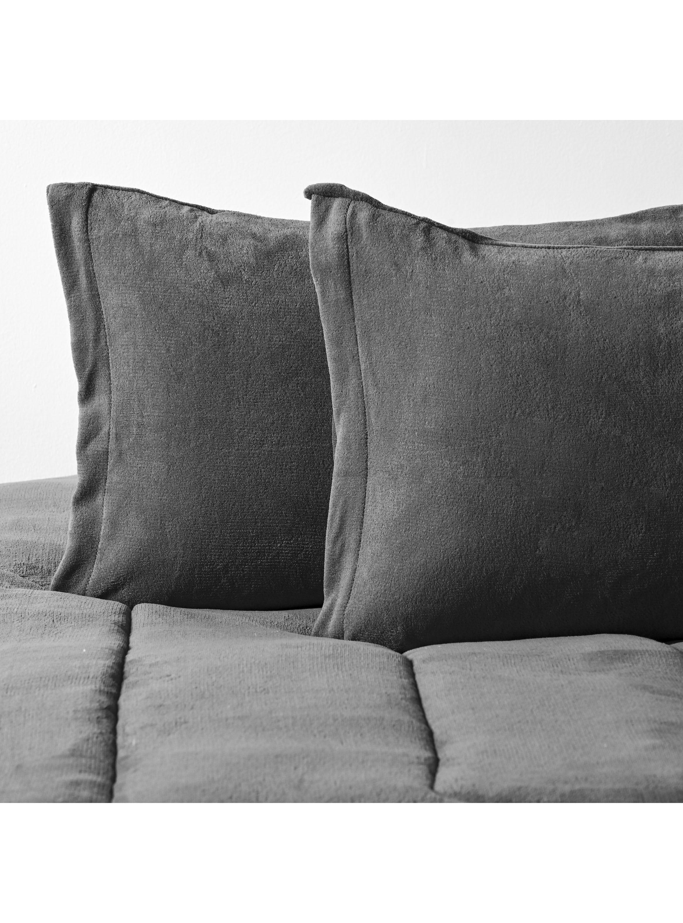 Plumón Sherpa Coral 2 Plazas Gris-1