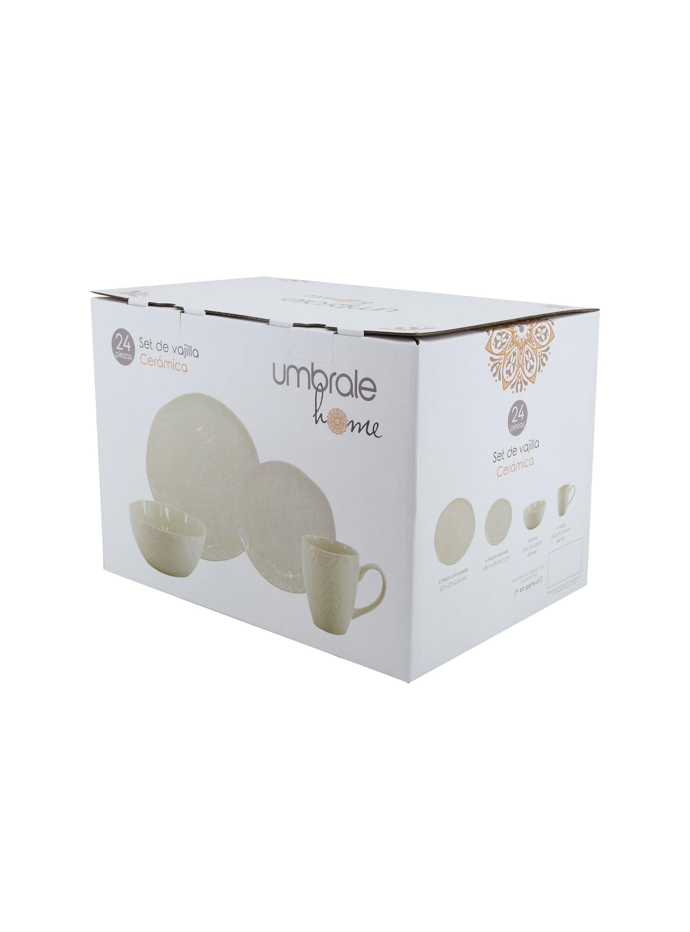Set Vajilla 24 Piezas Sofía Cerámica-6