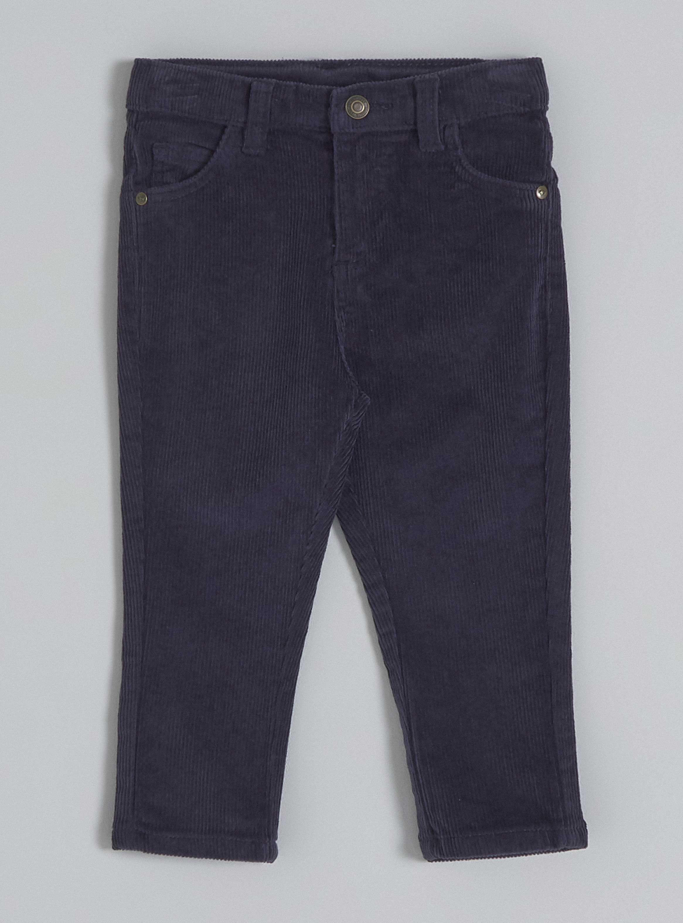 Pantalón Clásico Cotelé-0