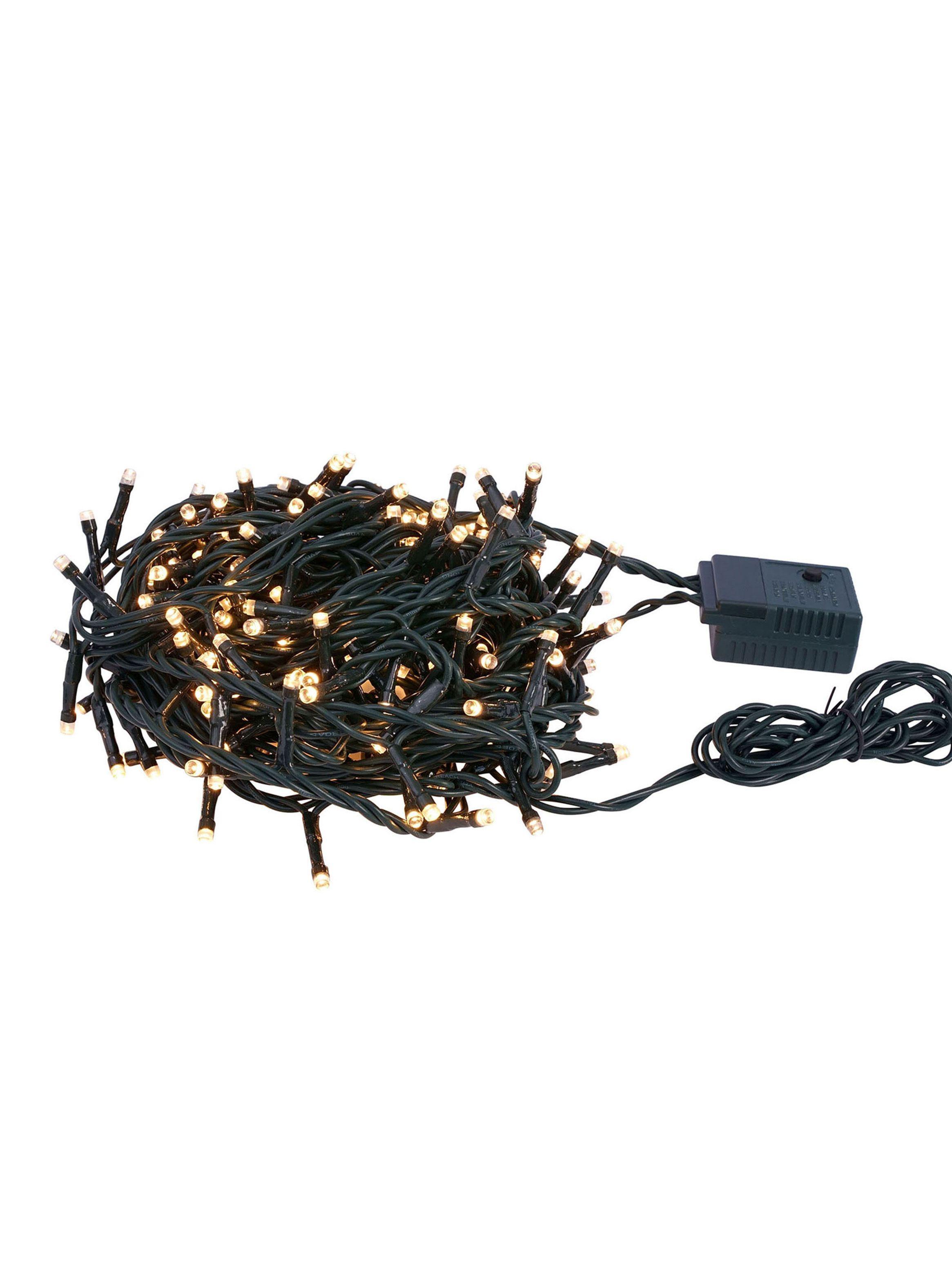 200 Luces Led Funciones Blancas-0