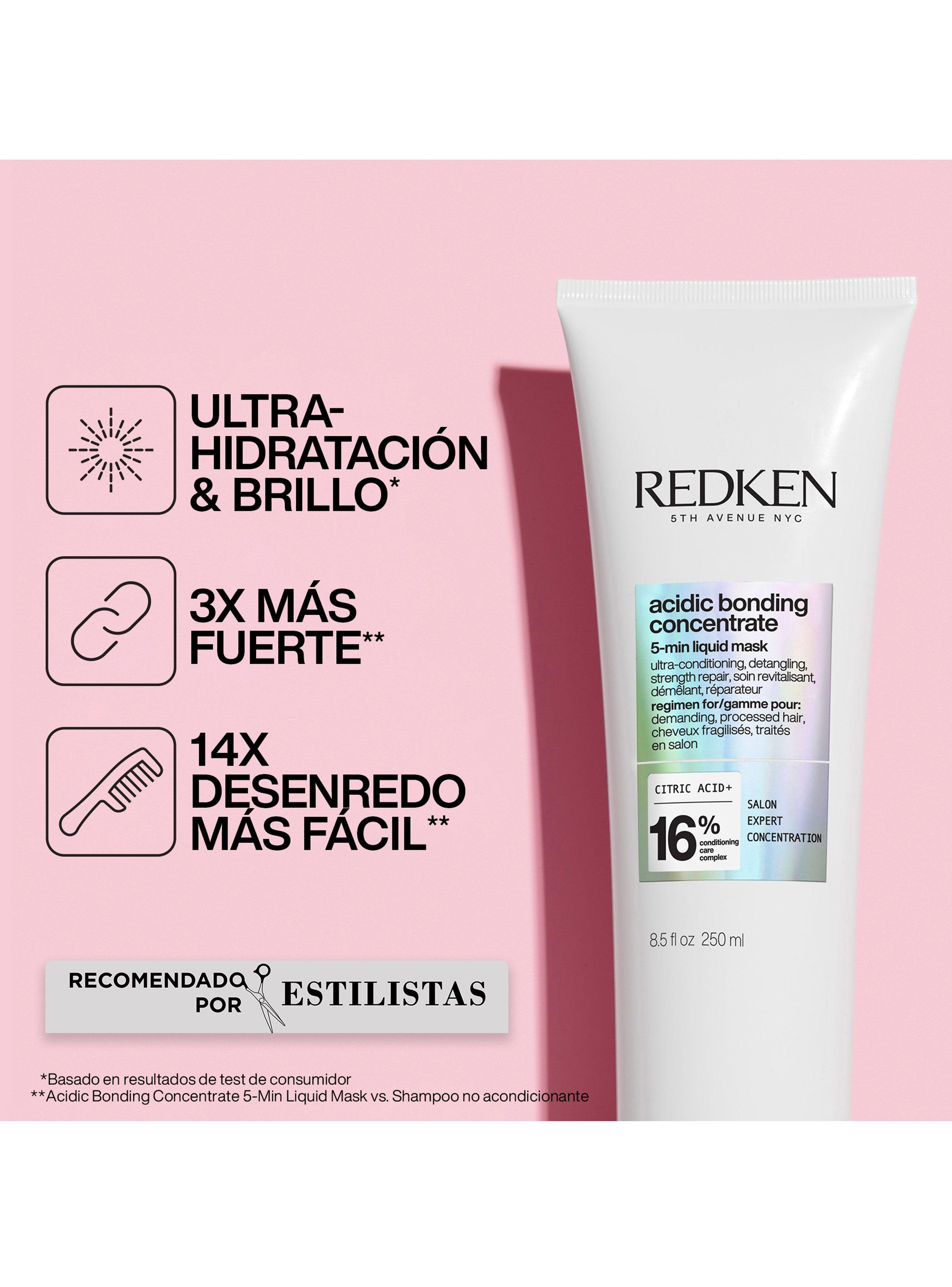Máscara ABC Reparación Cabello Dañado Acidic Bonding Concentrate 250ml-3
