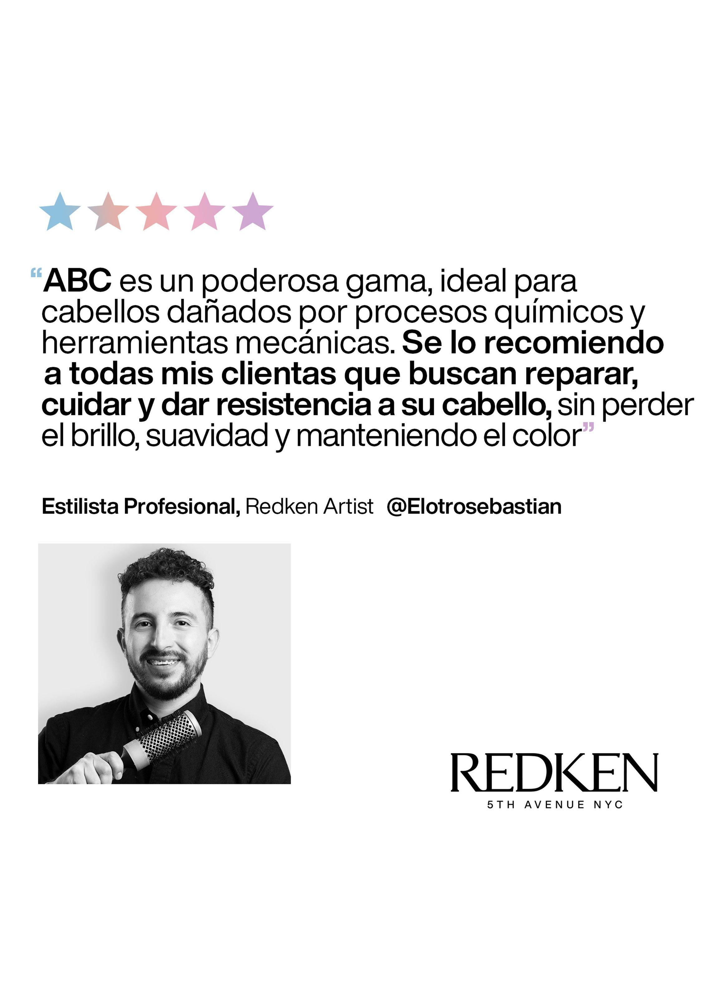 Máscara ABC Reparación Cabello Dañado Acidic Bonding Concentrate 250ml-5