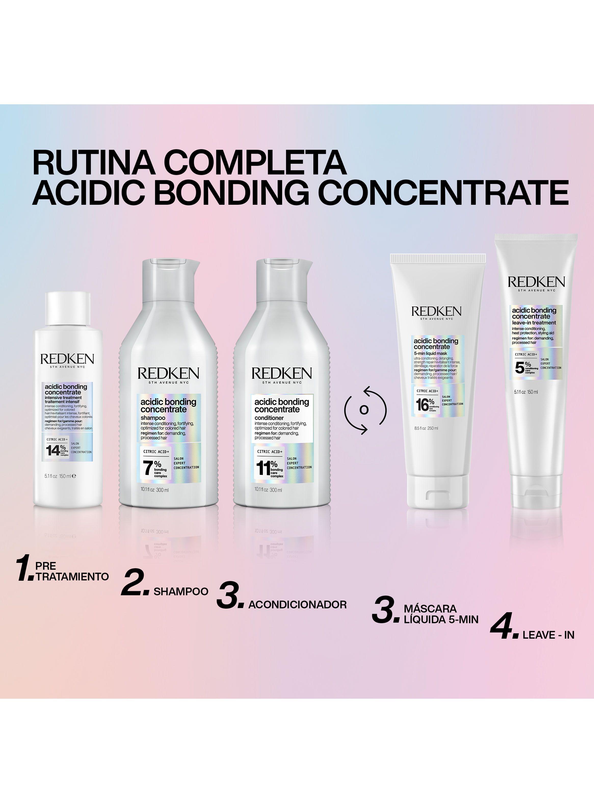 Máscara ABC Reparación Cabello Dañado Acidic Bonding Concentrate 250ml-4