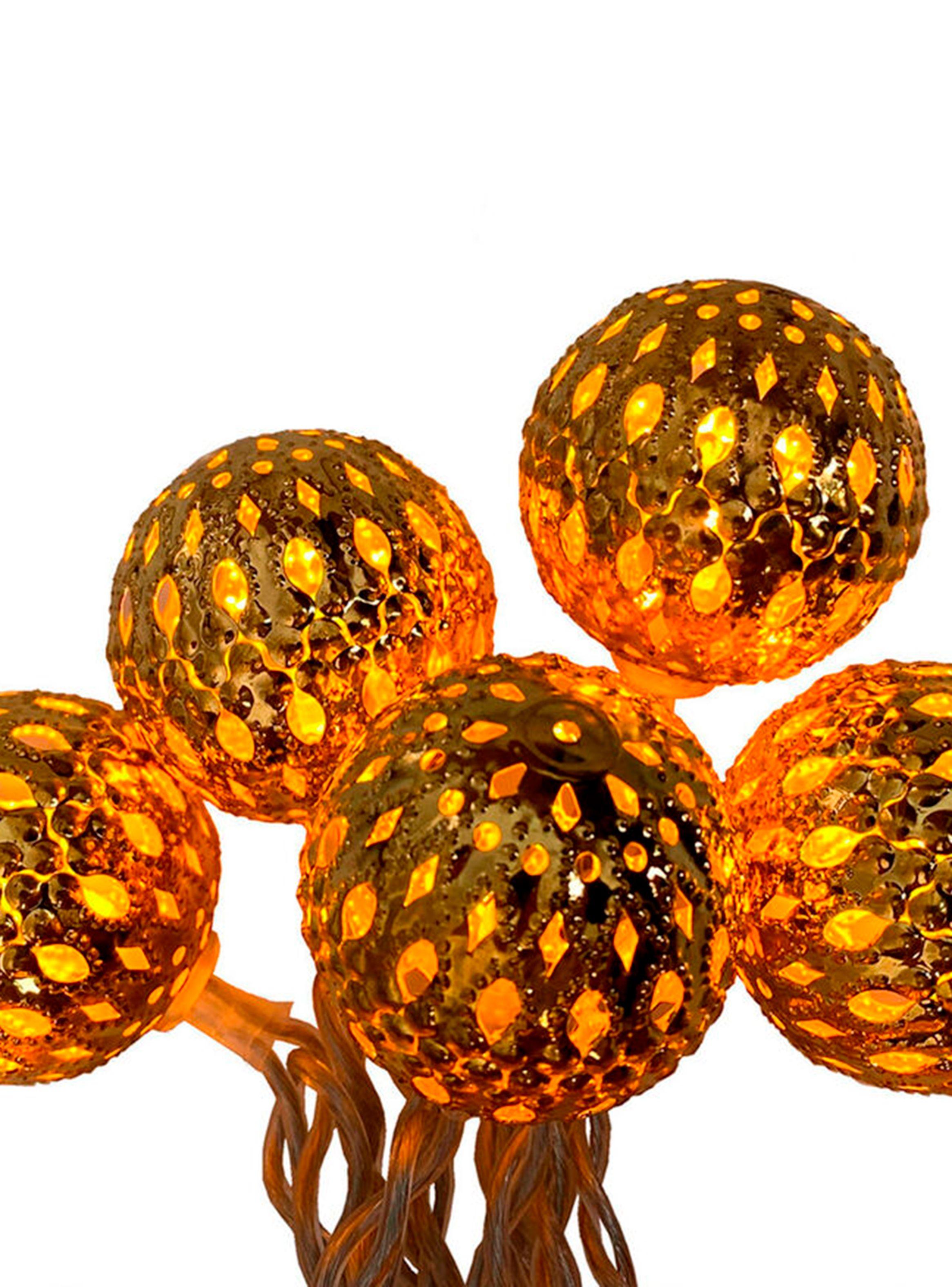 Set 20 Luces 2 Led Oro-2