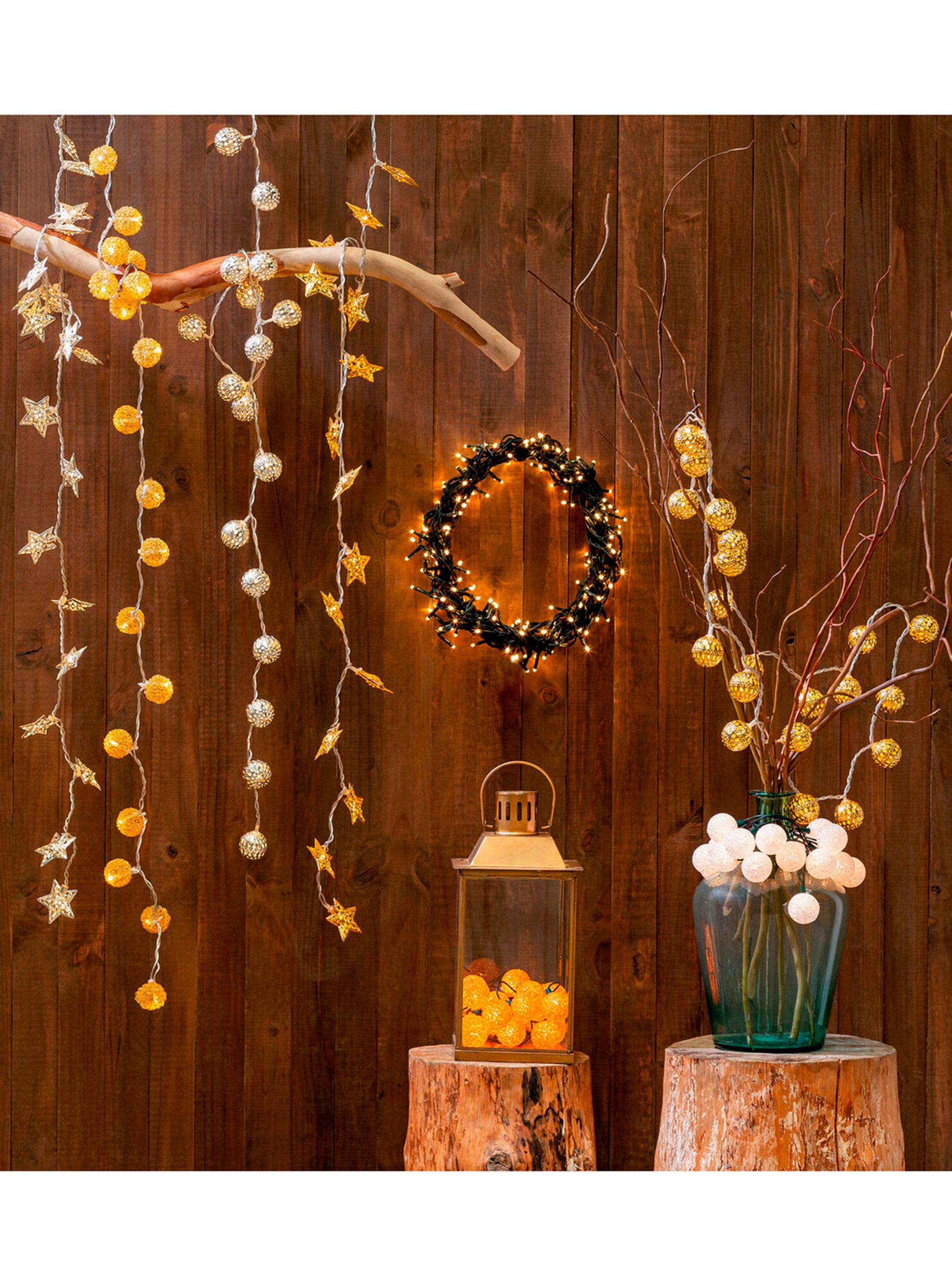 Set 20 Luces 2 Led Oro-5