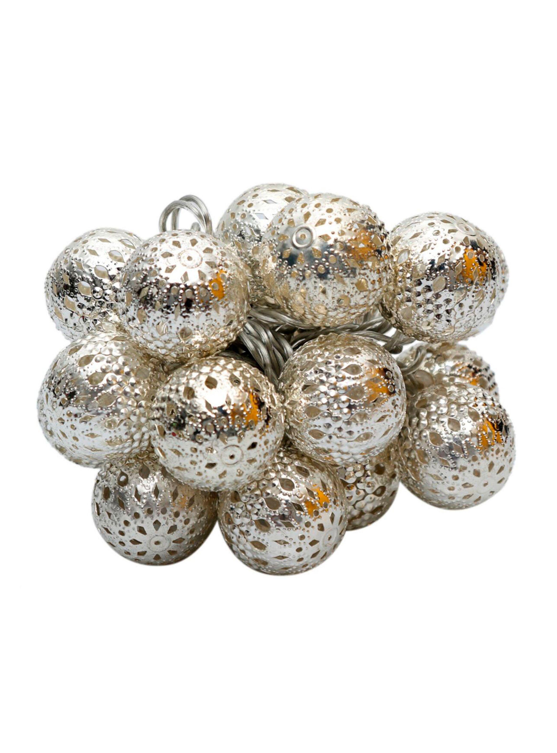 Set 20 Luces 2 Led Plata-0