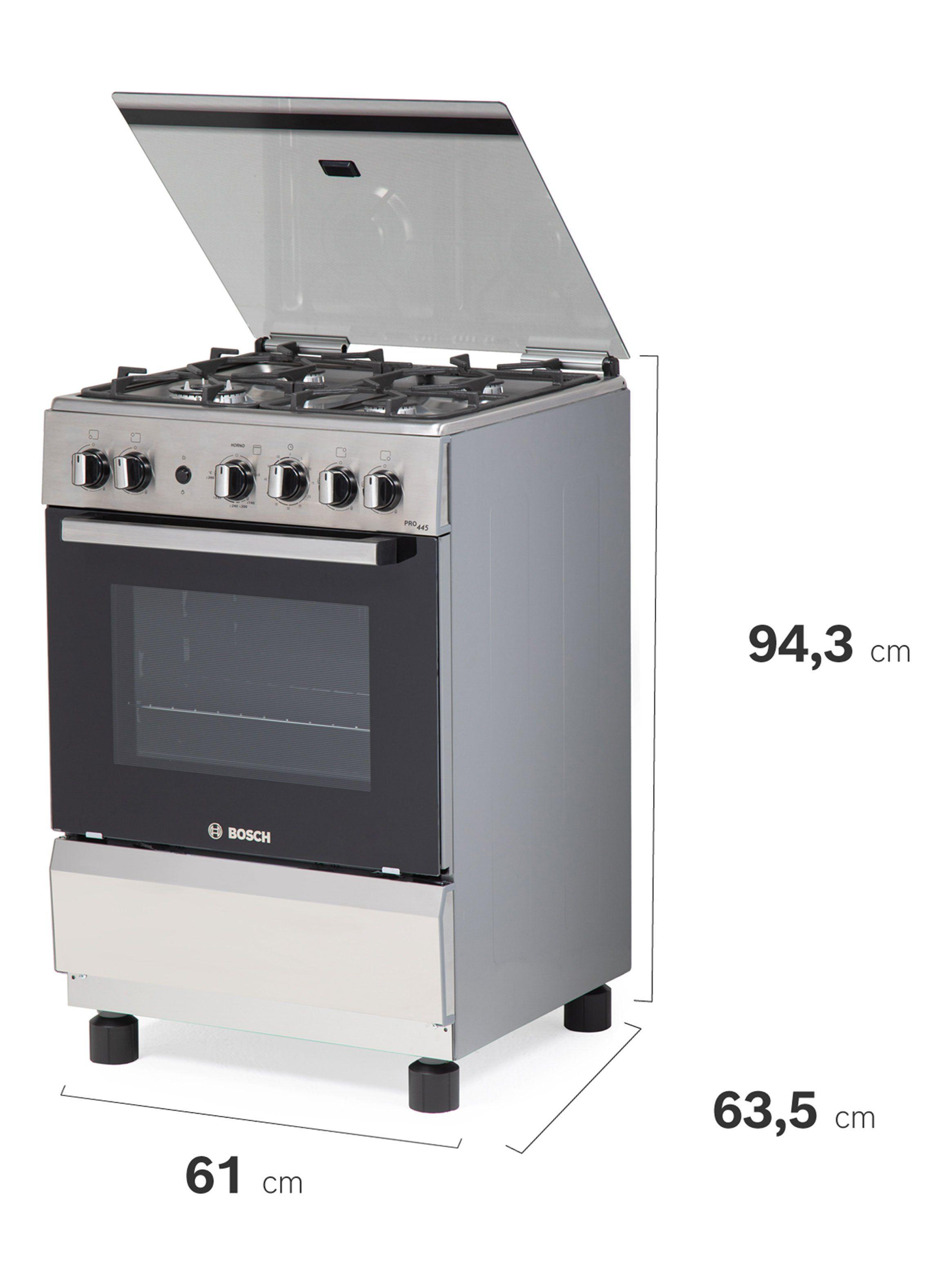 Cocina a Gas 4 Quemadores Pro 445-1