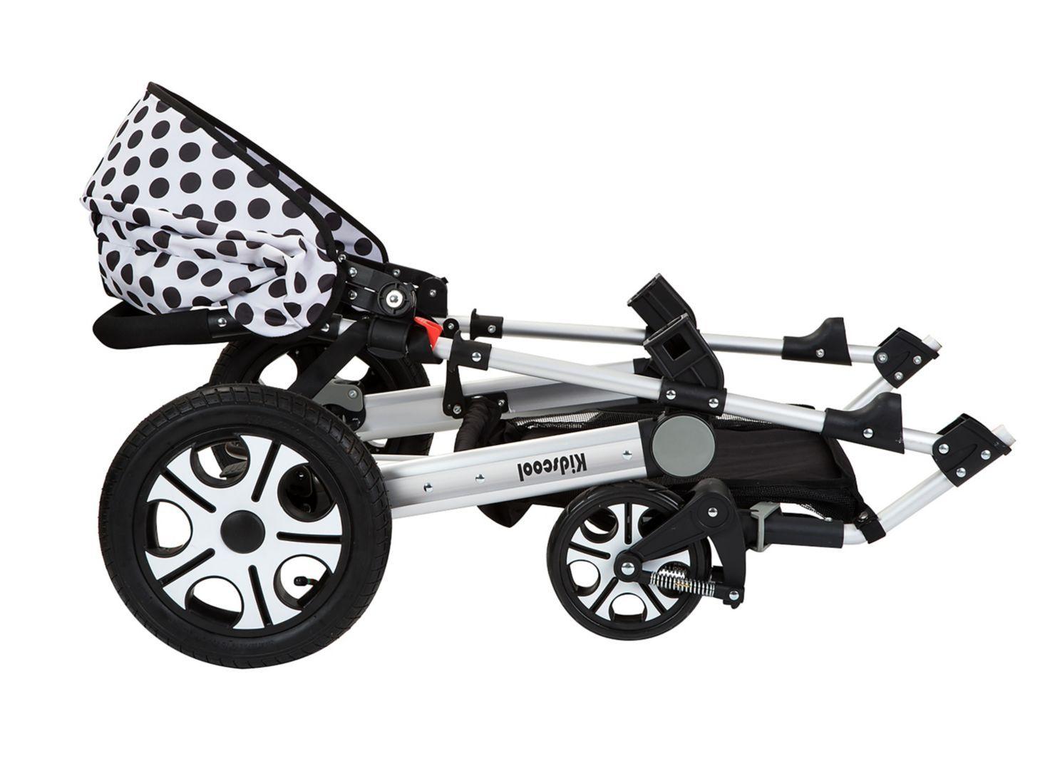 Coche Cuna 6 Posiciones Negro Kidscool-6