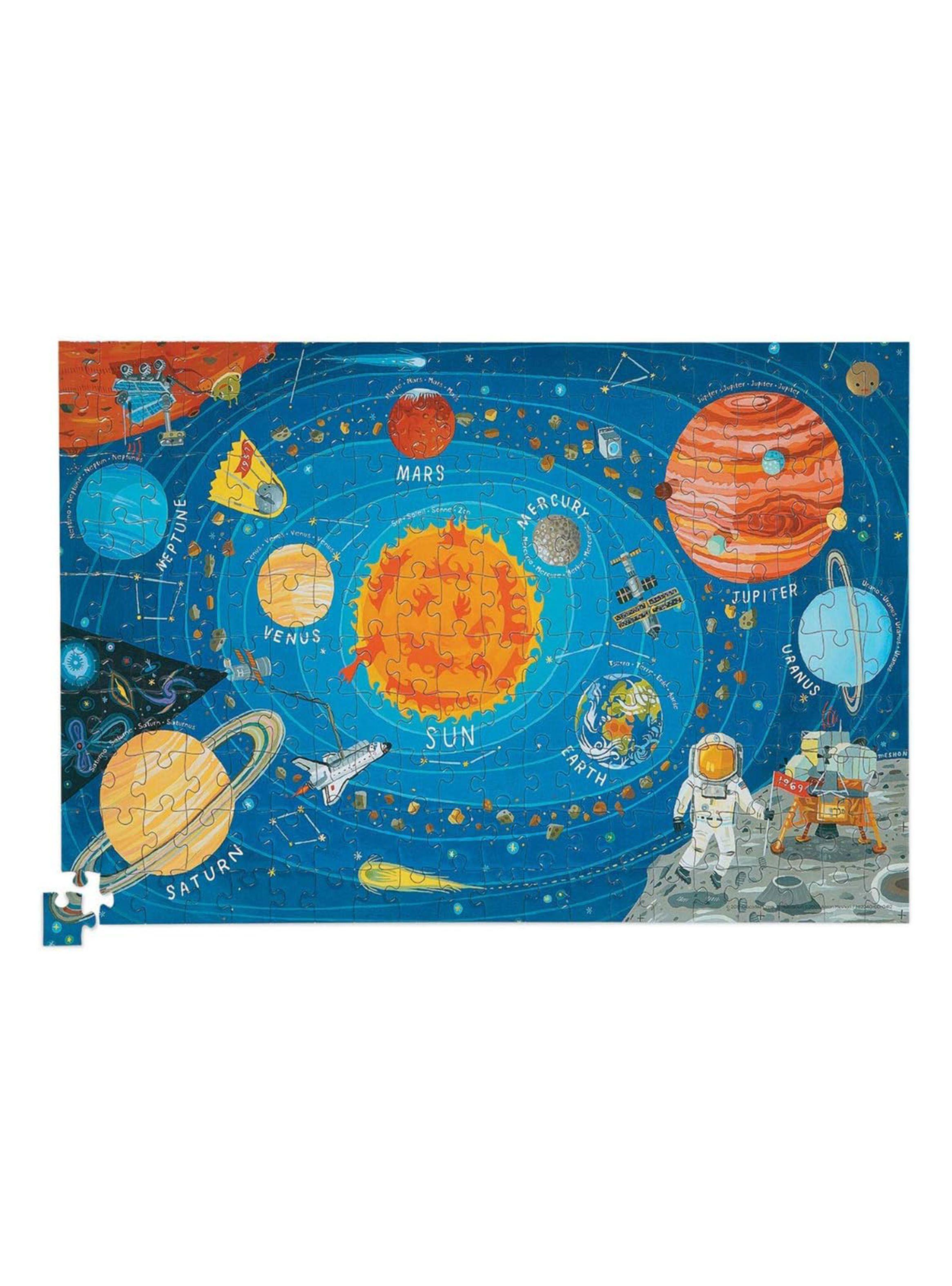 Puzzle del Espacio 200 Piezas con Póster-1