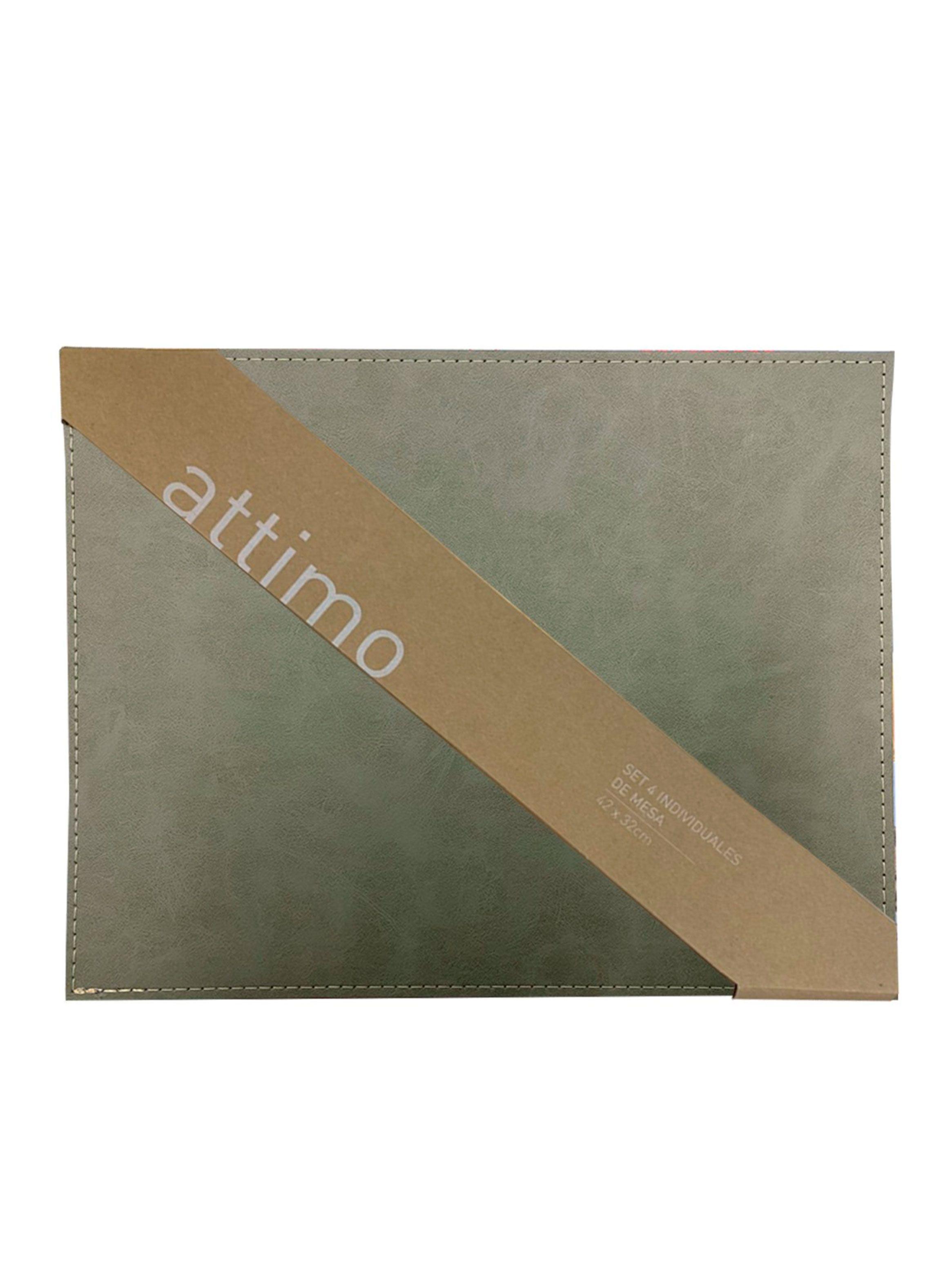 Pack 4 Individuales Verde 42x32 cm-4