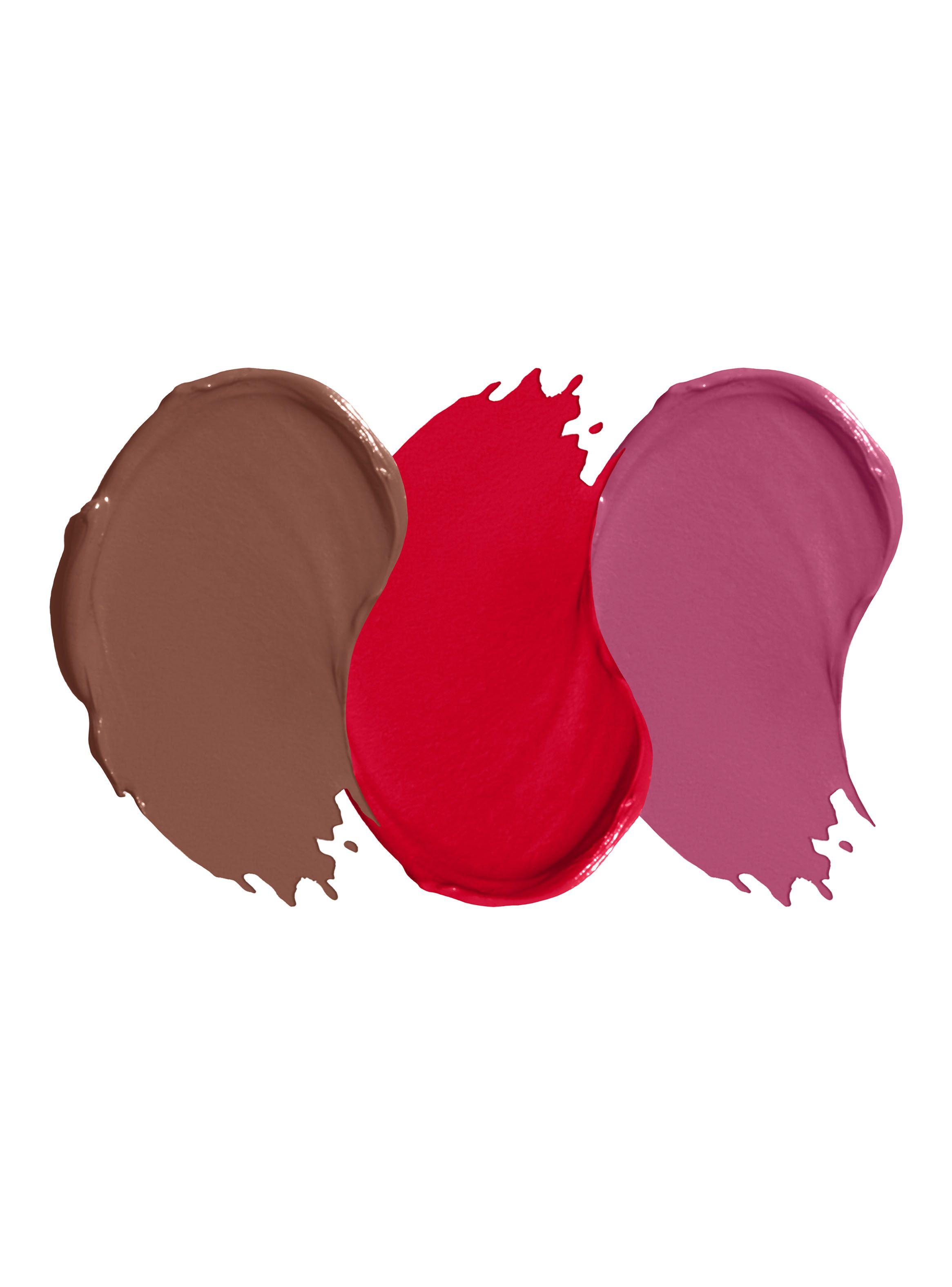Set 3 Labiales Matte Smooth Whip Lip Cream Nyx Professional Makeup Trio Kit-1