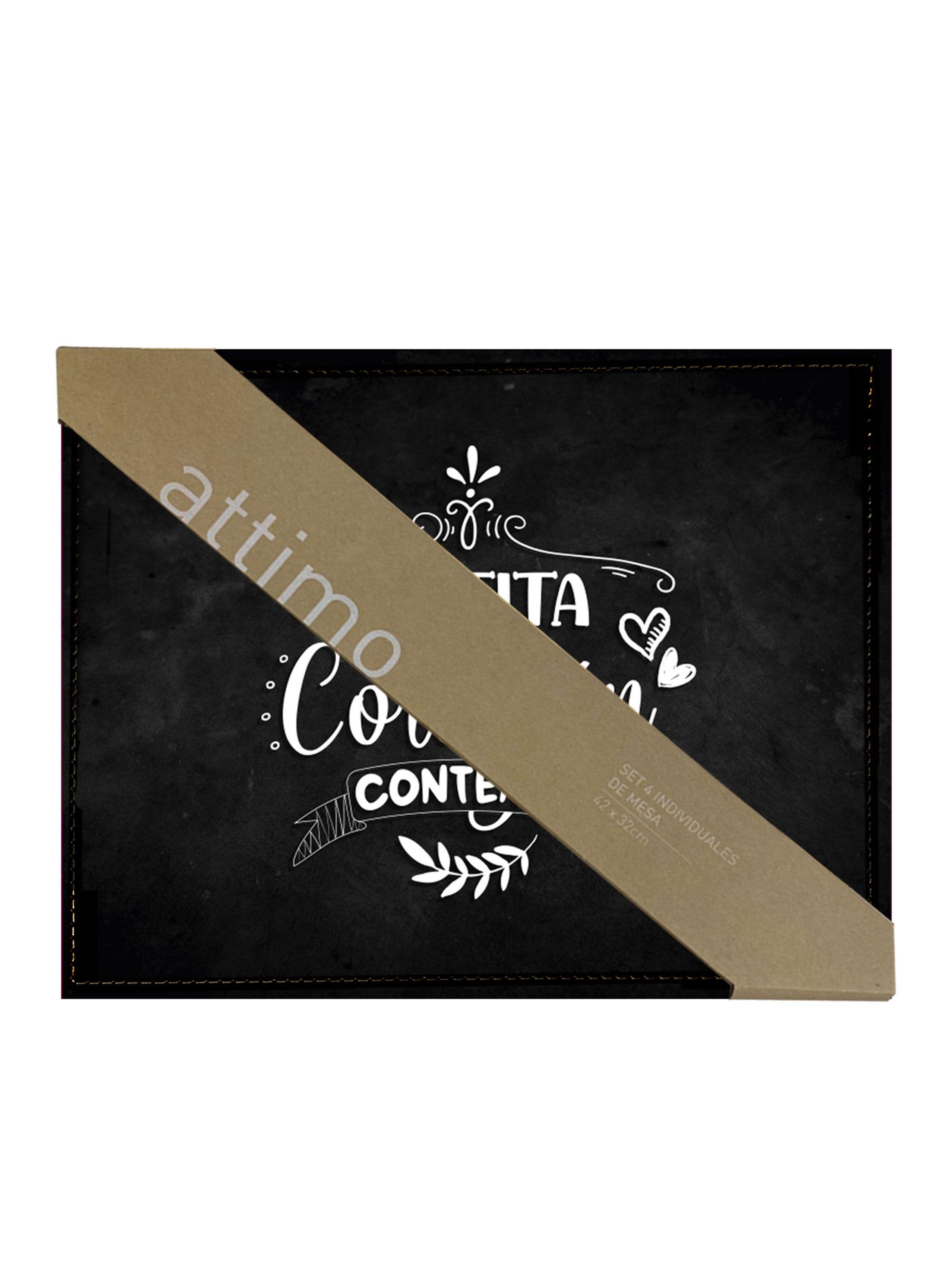 Pack 4 Individuales Frases 42x32 cm-4