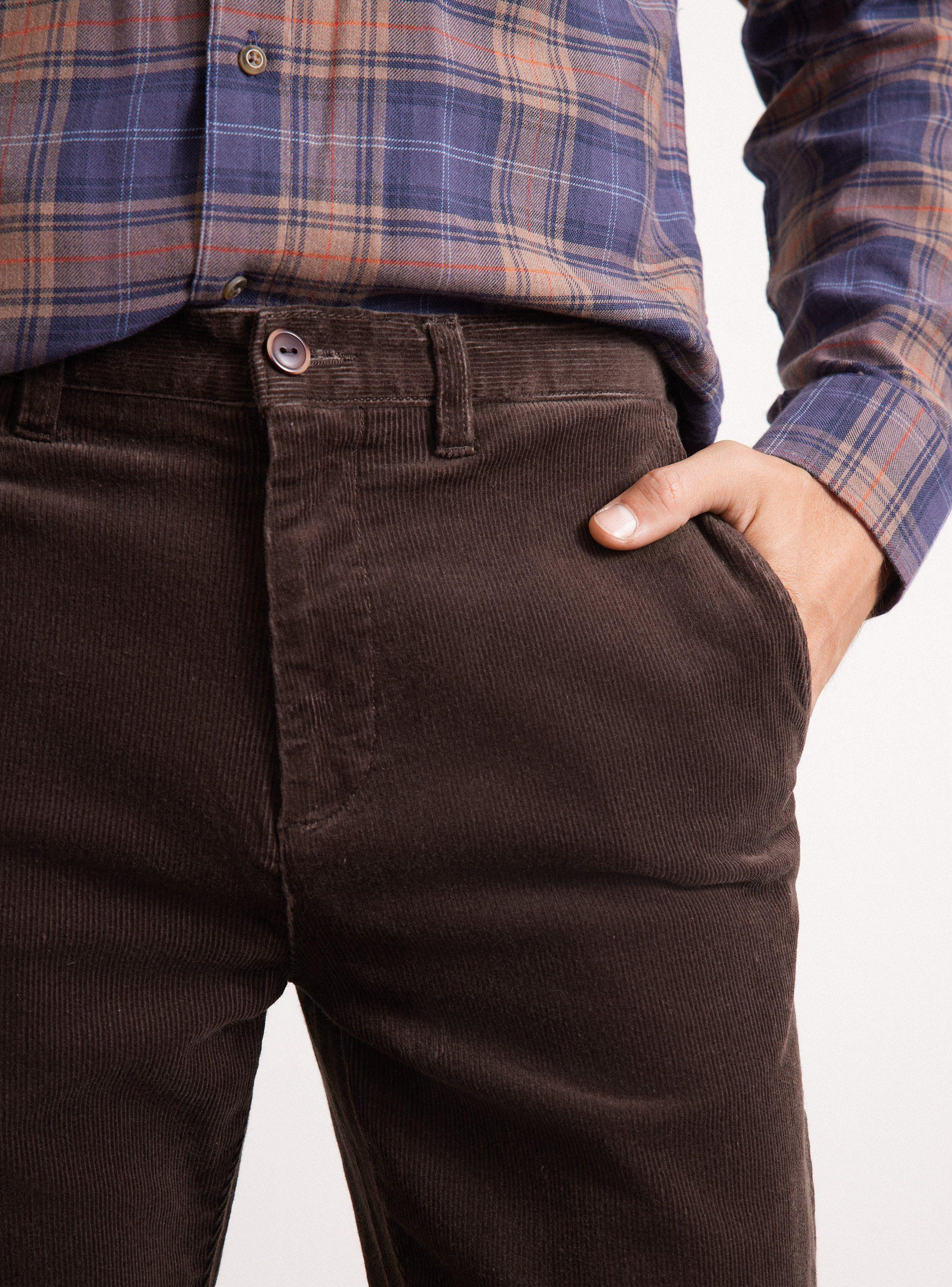 Pantalón Cotelé Chino Slim Fit-2