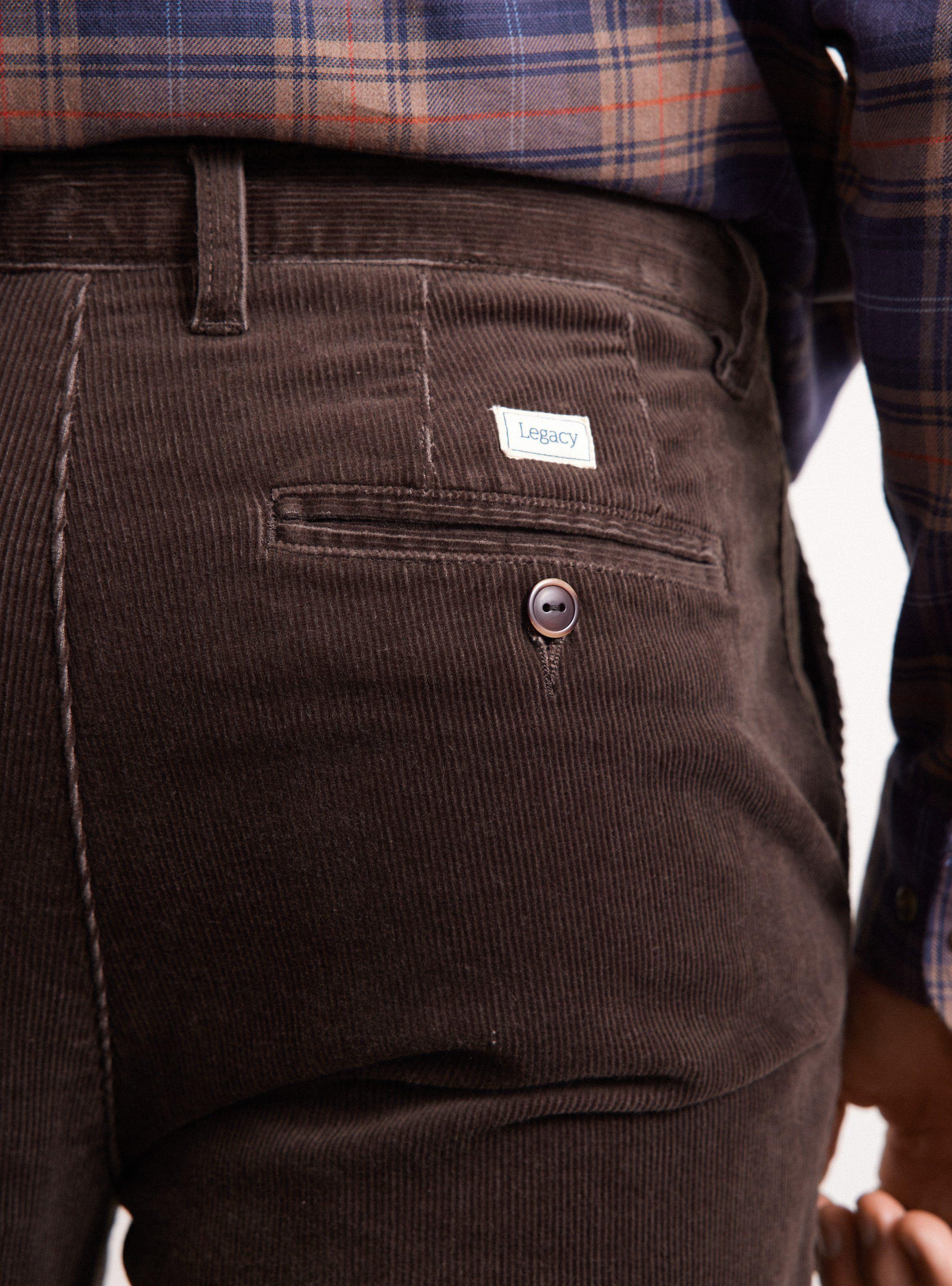 Pantalón Cotelé Chino Slim Fit-3