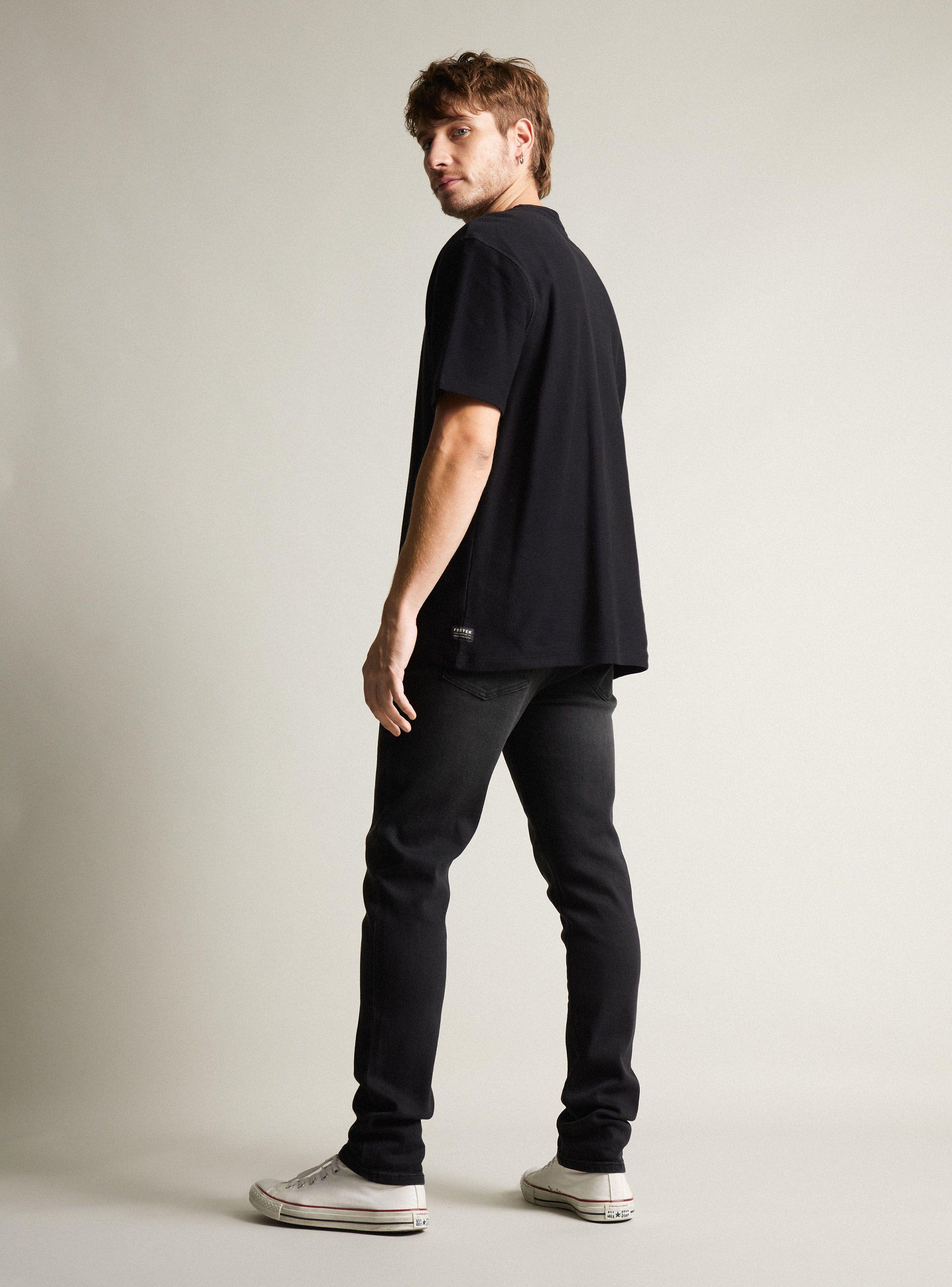 Jeans Skinny Fit Dark Lavado-5