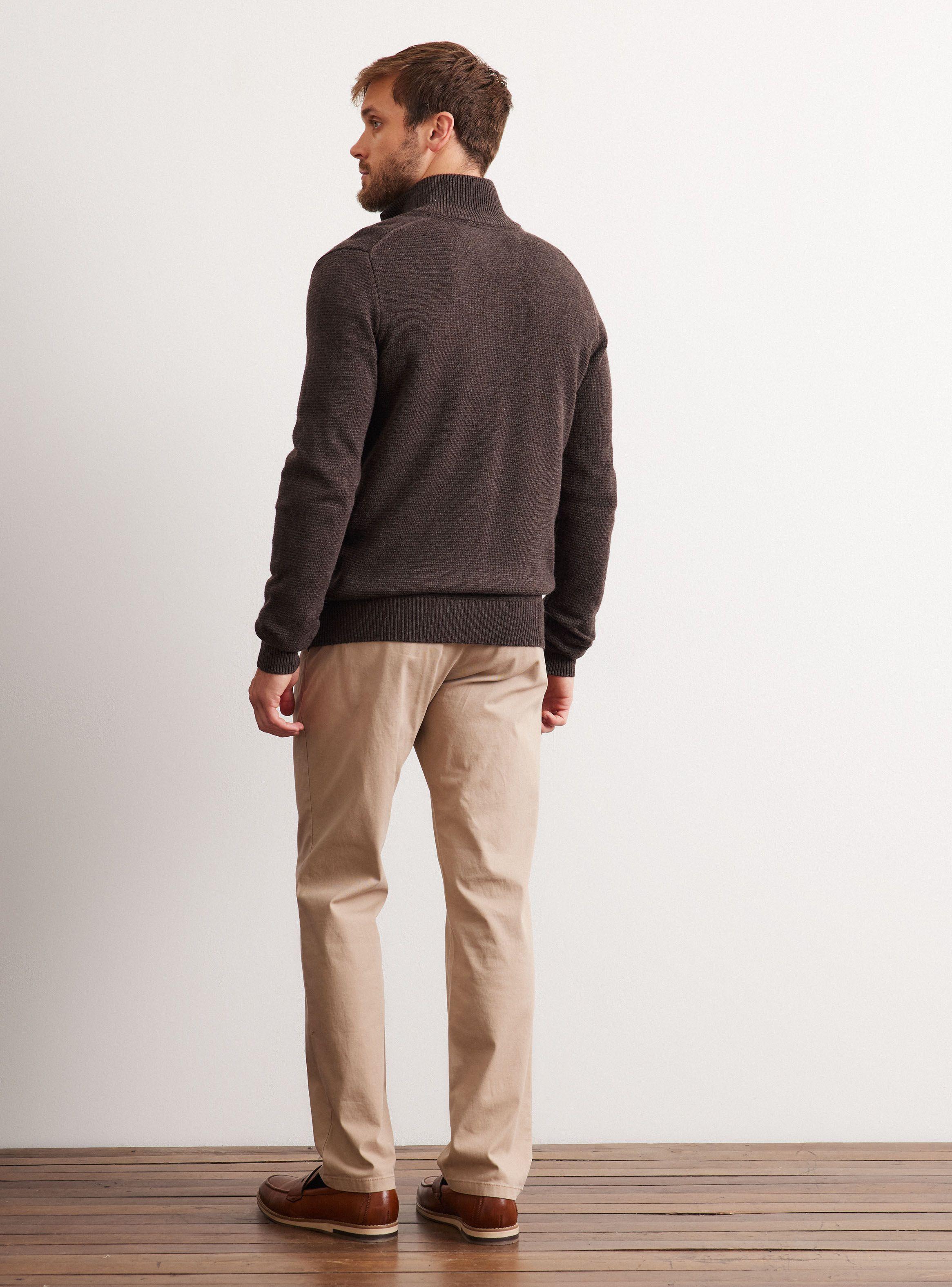 Sweater Full Zipper de Lana-6