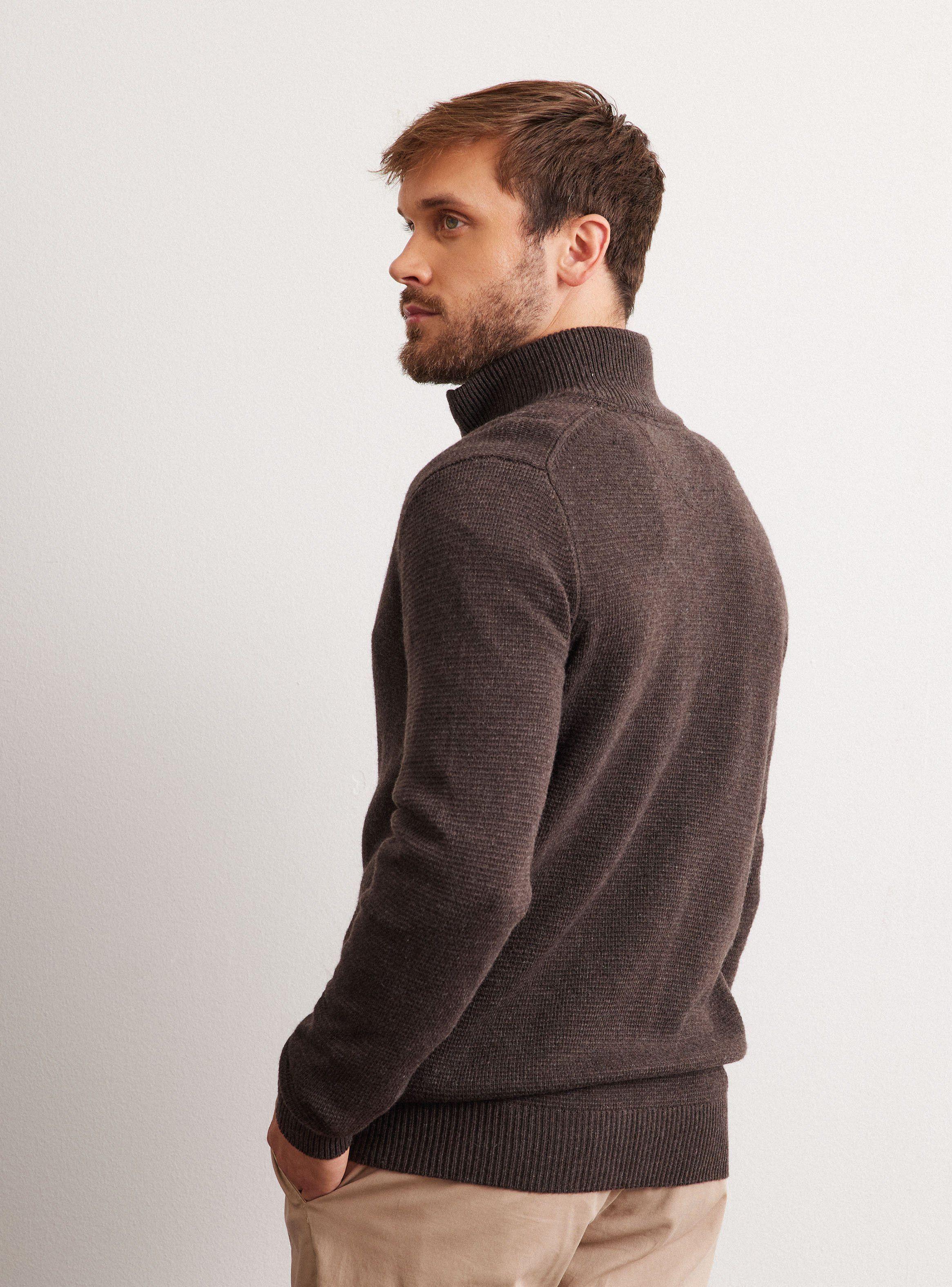 Sweater Full Zipper de Lana-2