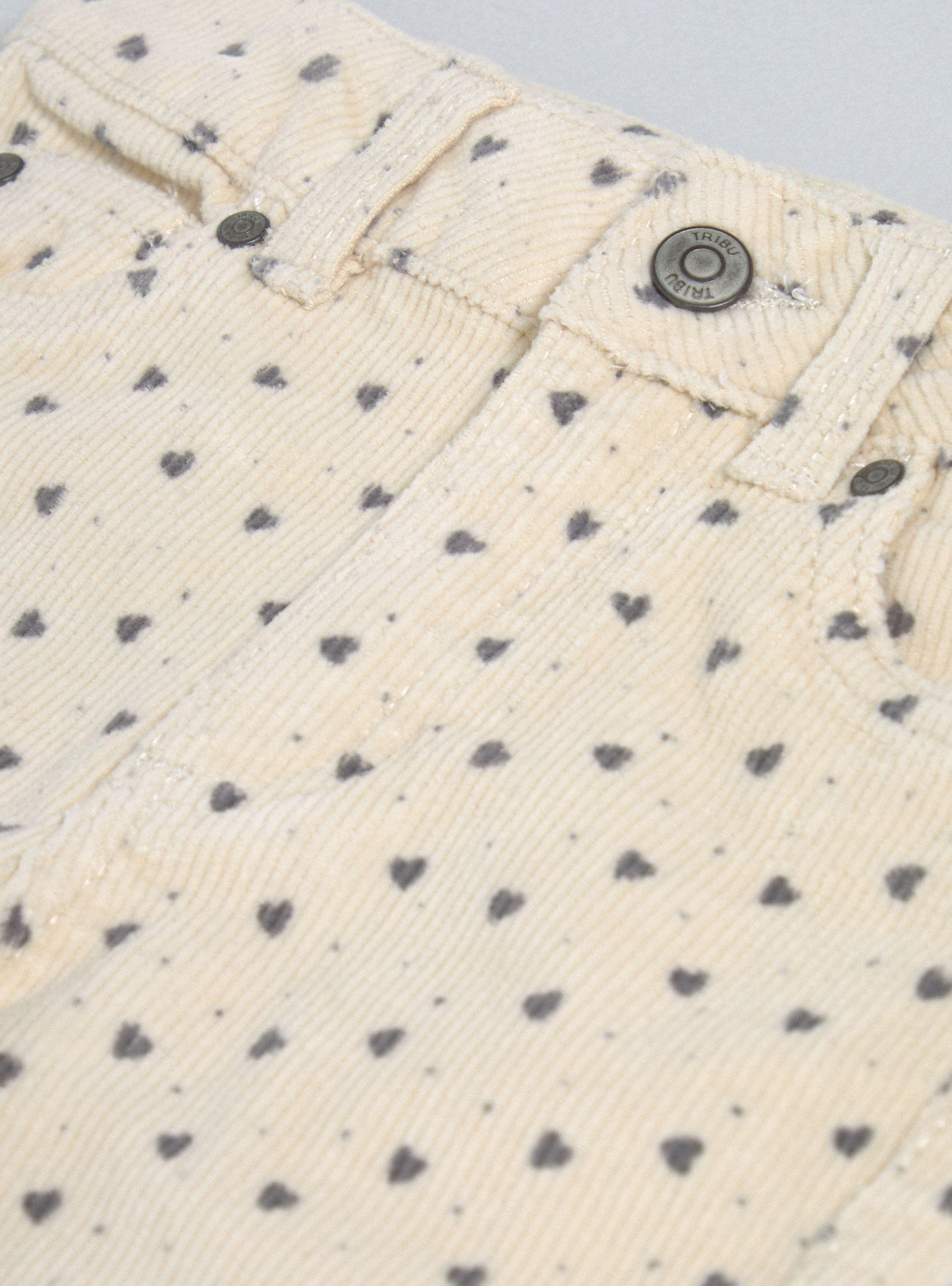 Pantalón Cotelé Estampado-4