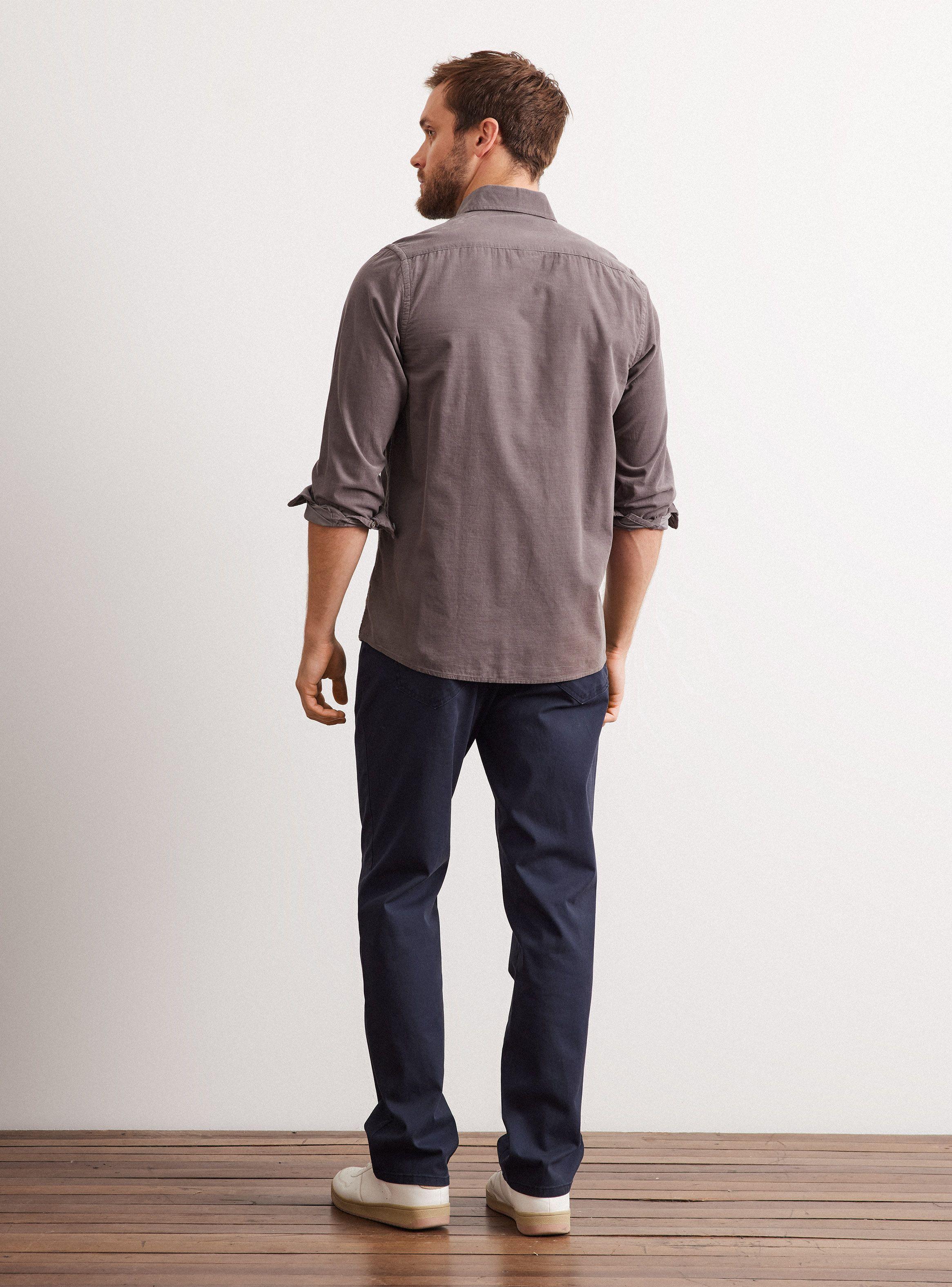 Camisa Casual Estilo Cotelé-5