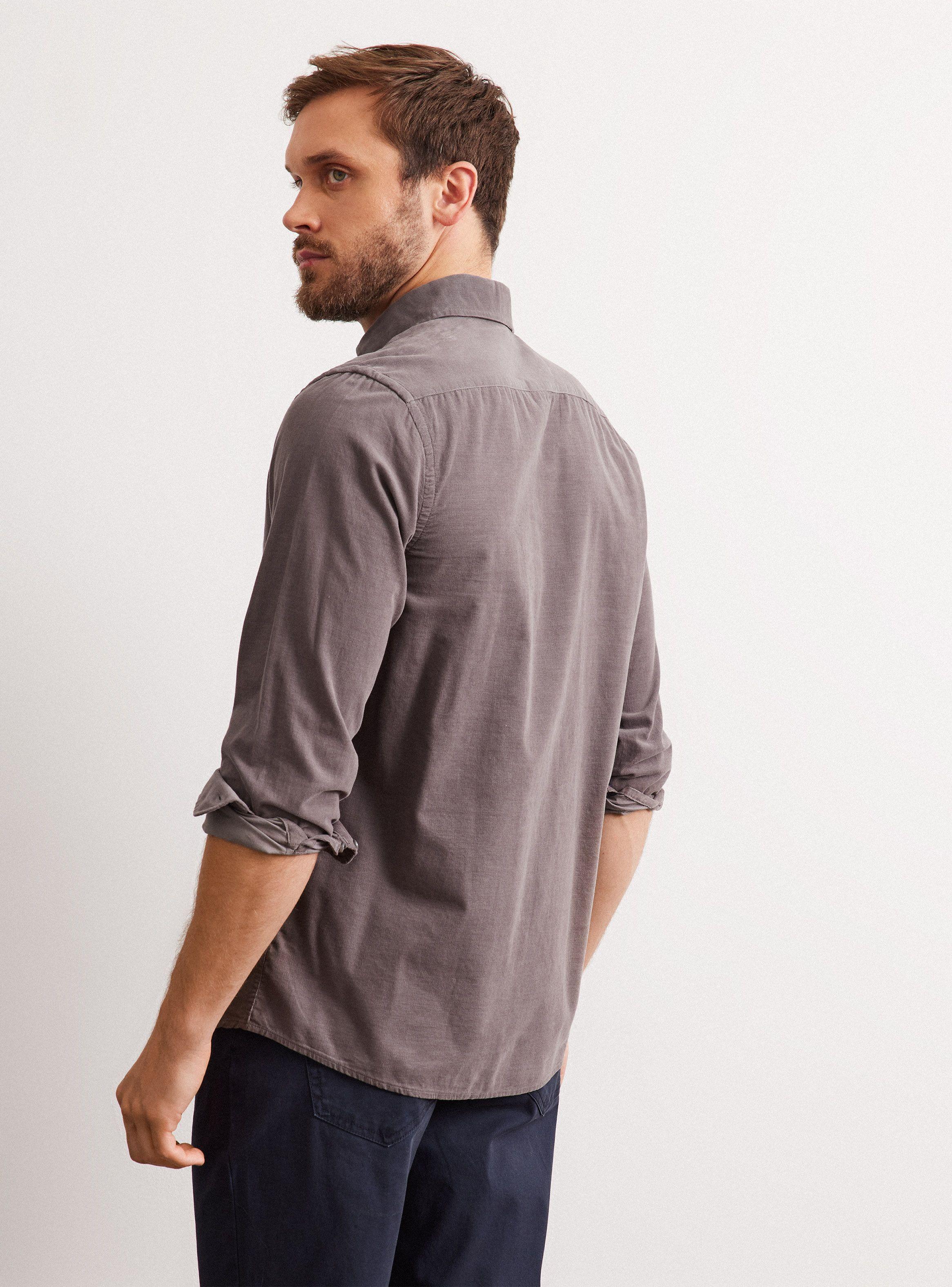 Camisa Casual Estilo Cotelé-1