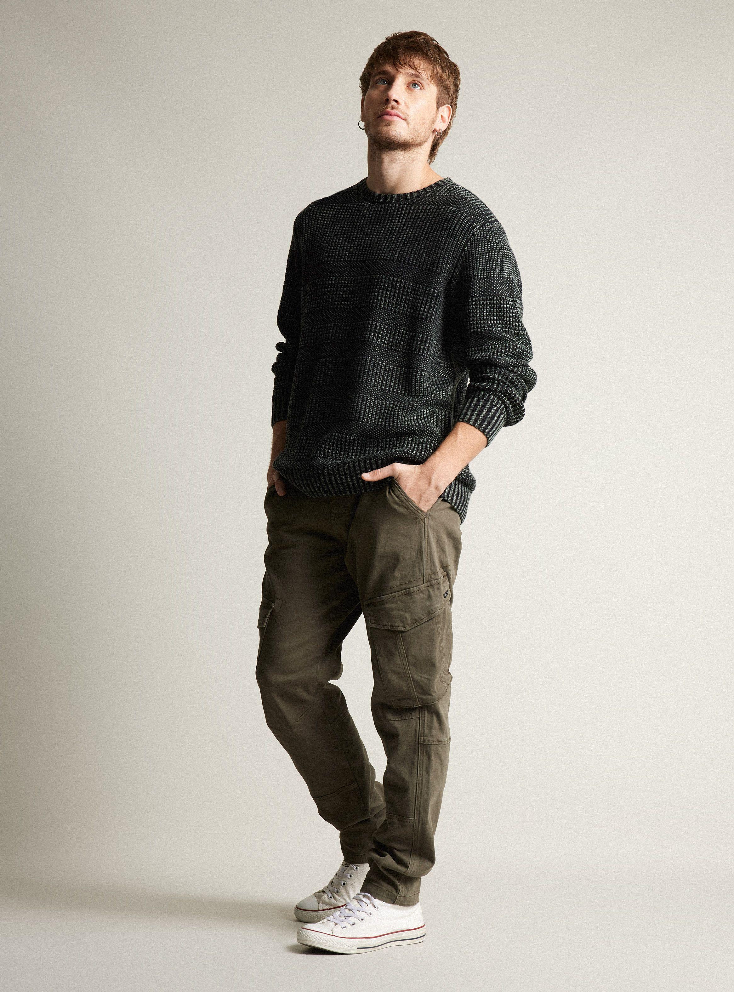 Sweater Lavado Punto Grecas-4