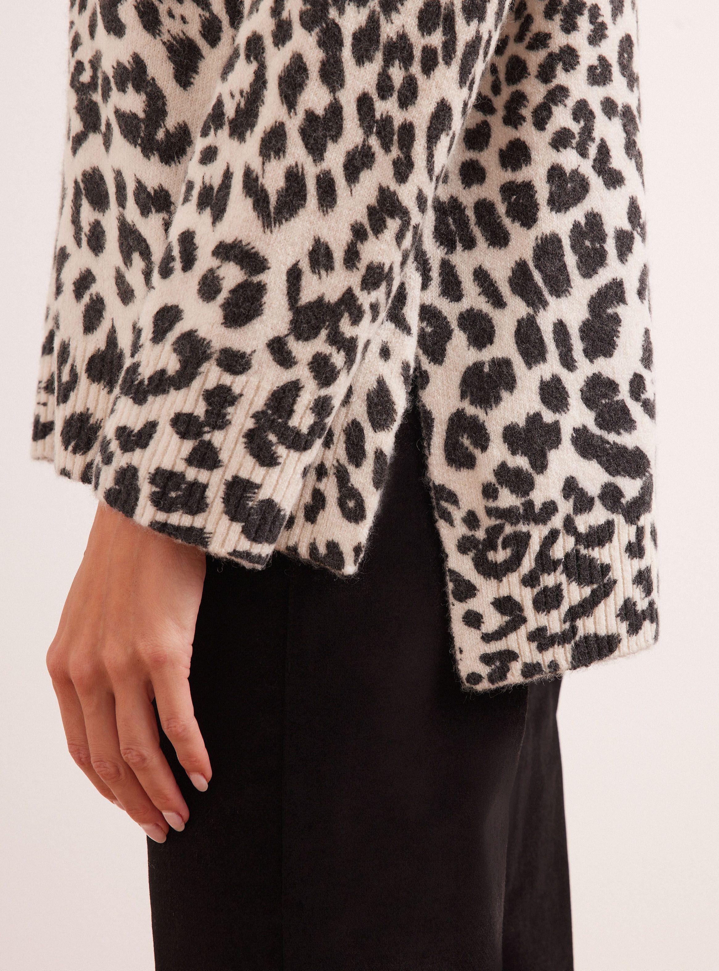 Sweater Estampado Animal Print-3