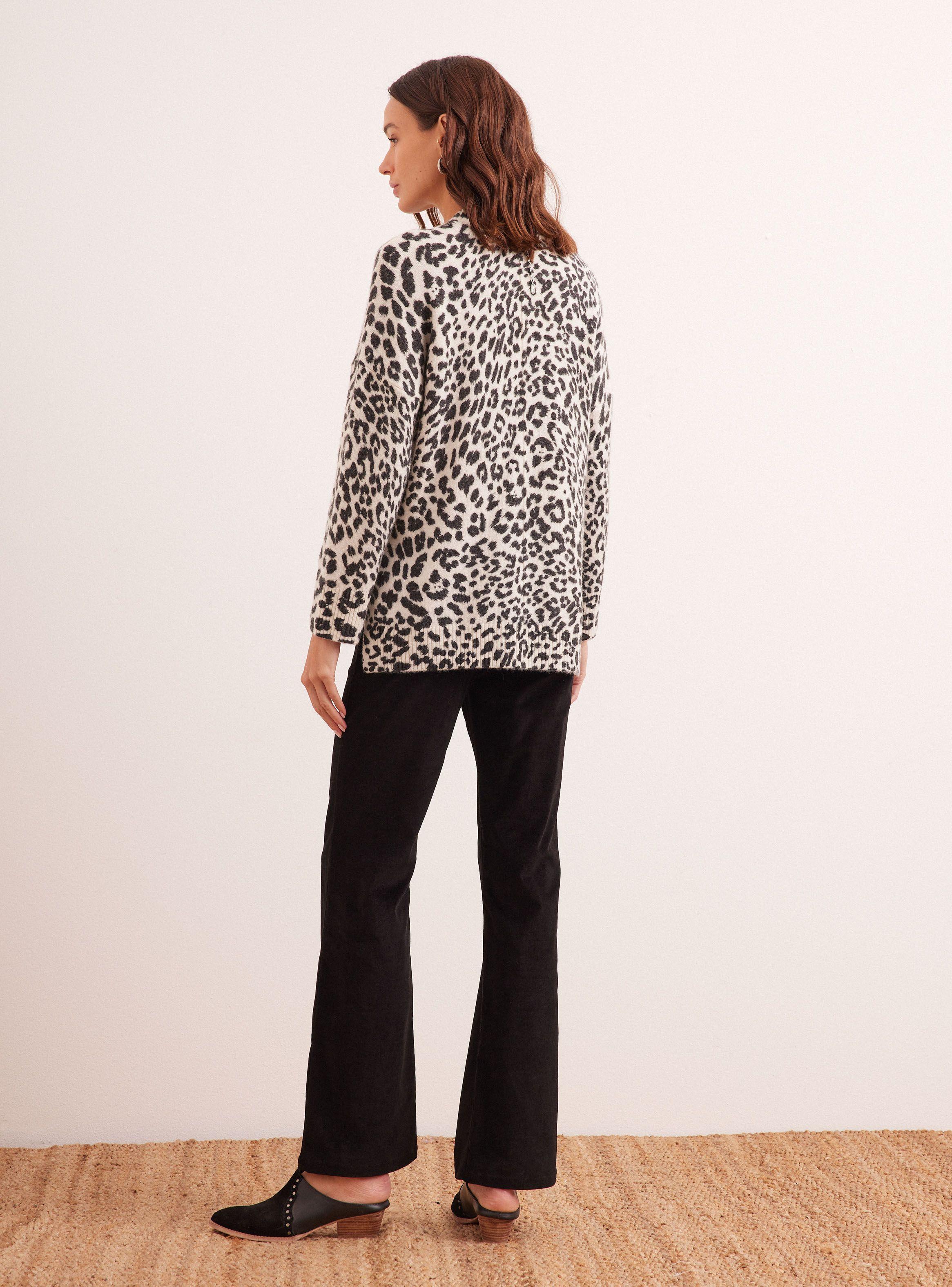 Sweater Estampado Animal Print-5