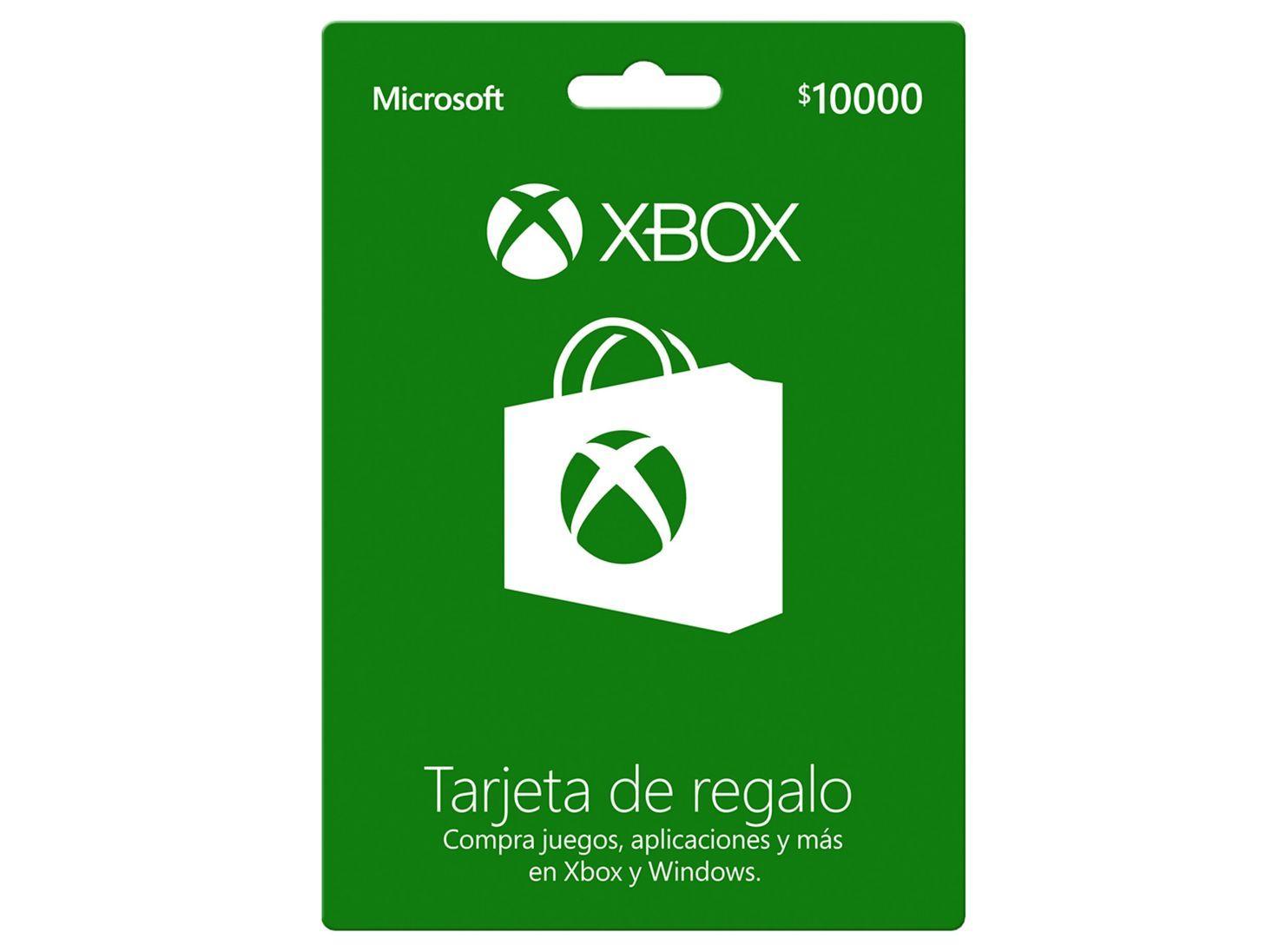 Tarjeta de Regalo Xbox Live $10.000-0