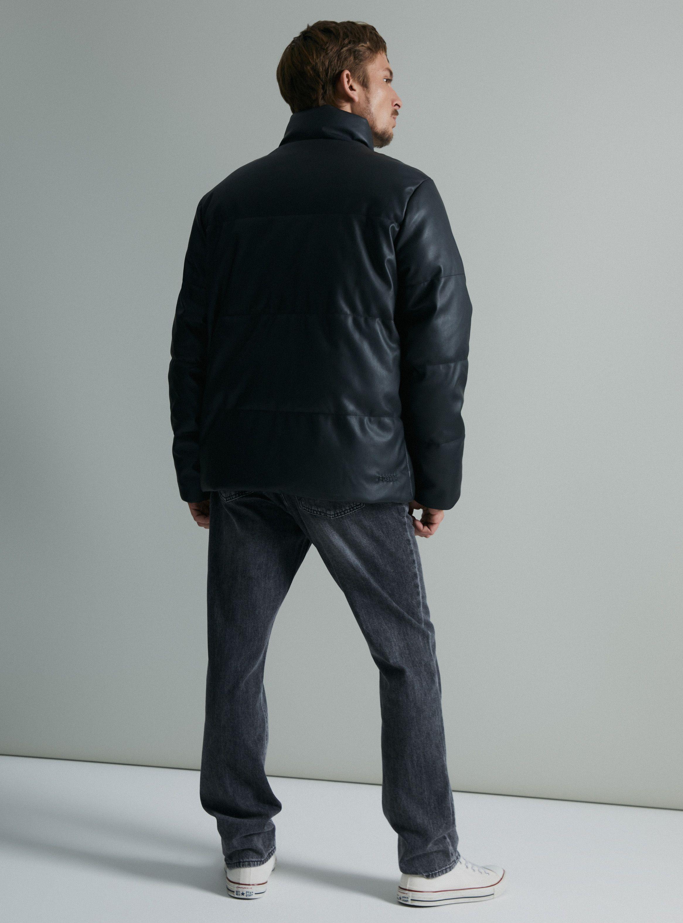 Parka Puffa Simil Ecocuero-5