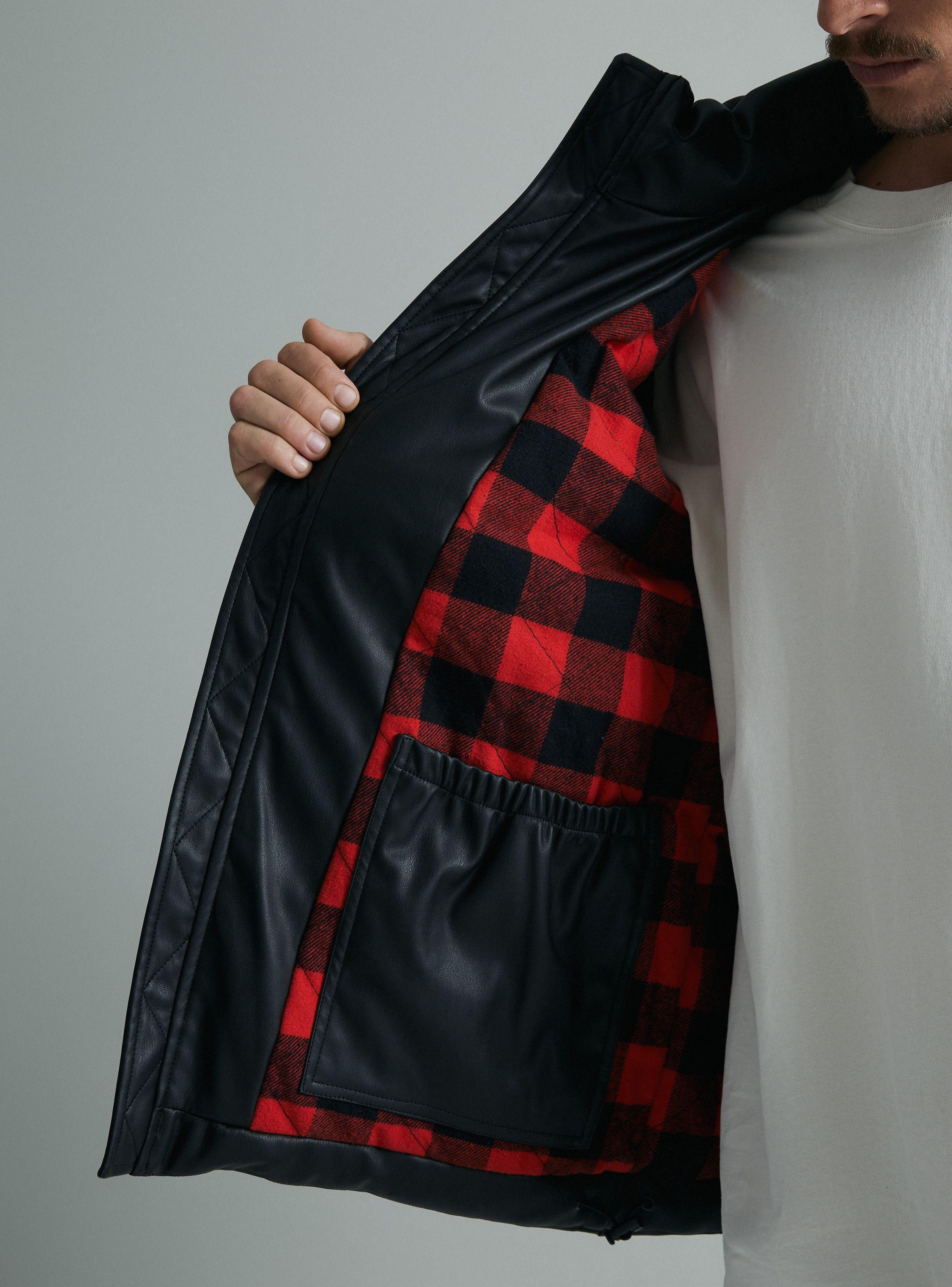 Parka Puffa Simil Ecocuero-3