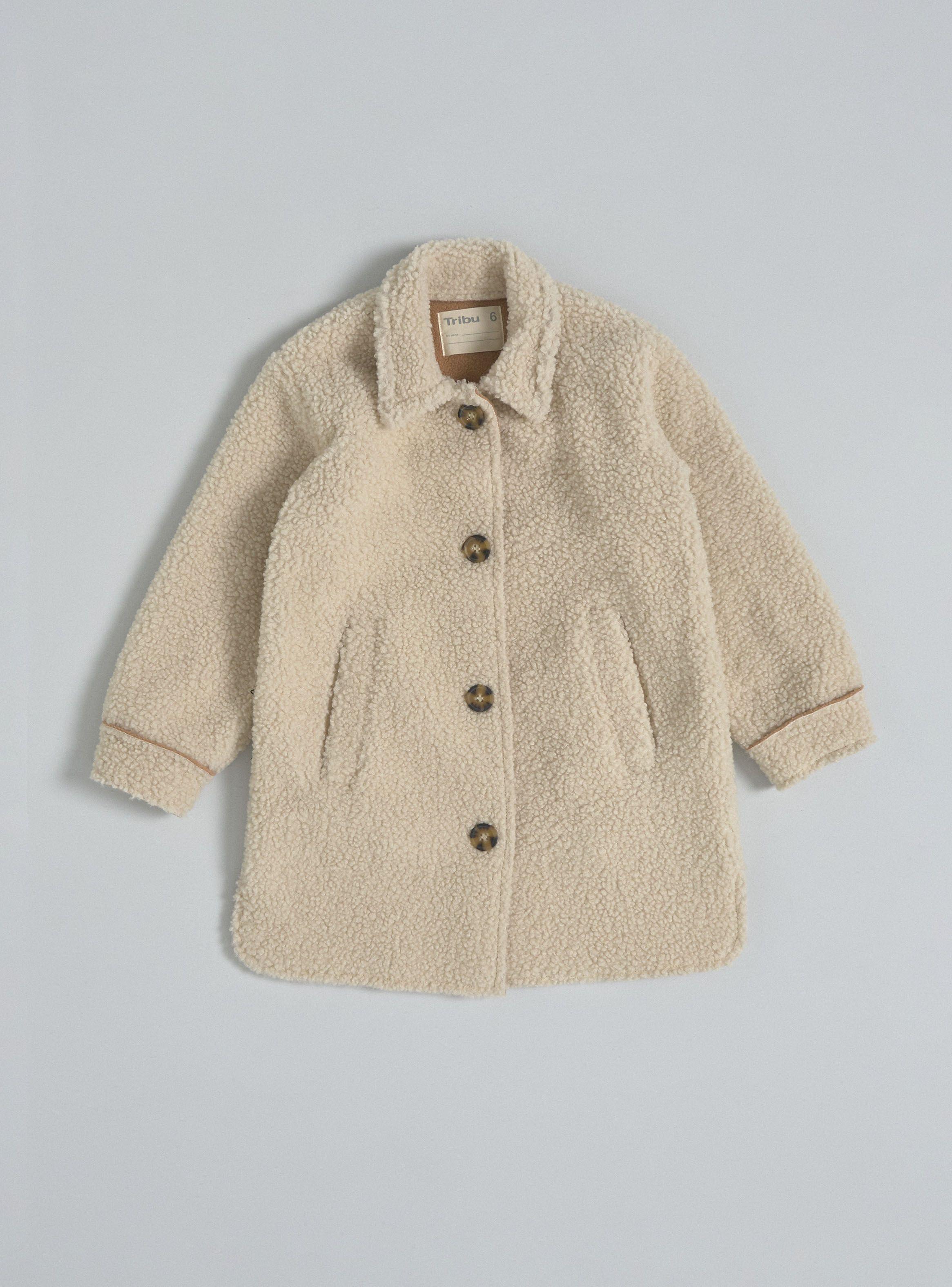 Abrigo Sherpa Botones-2
