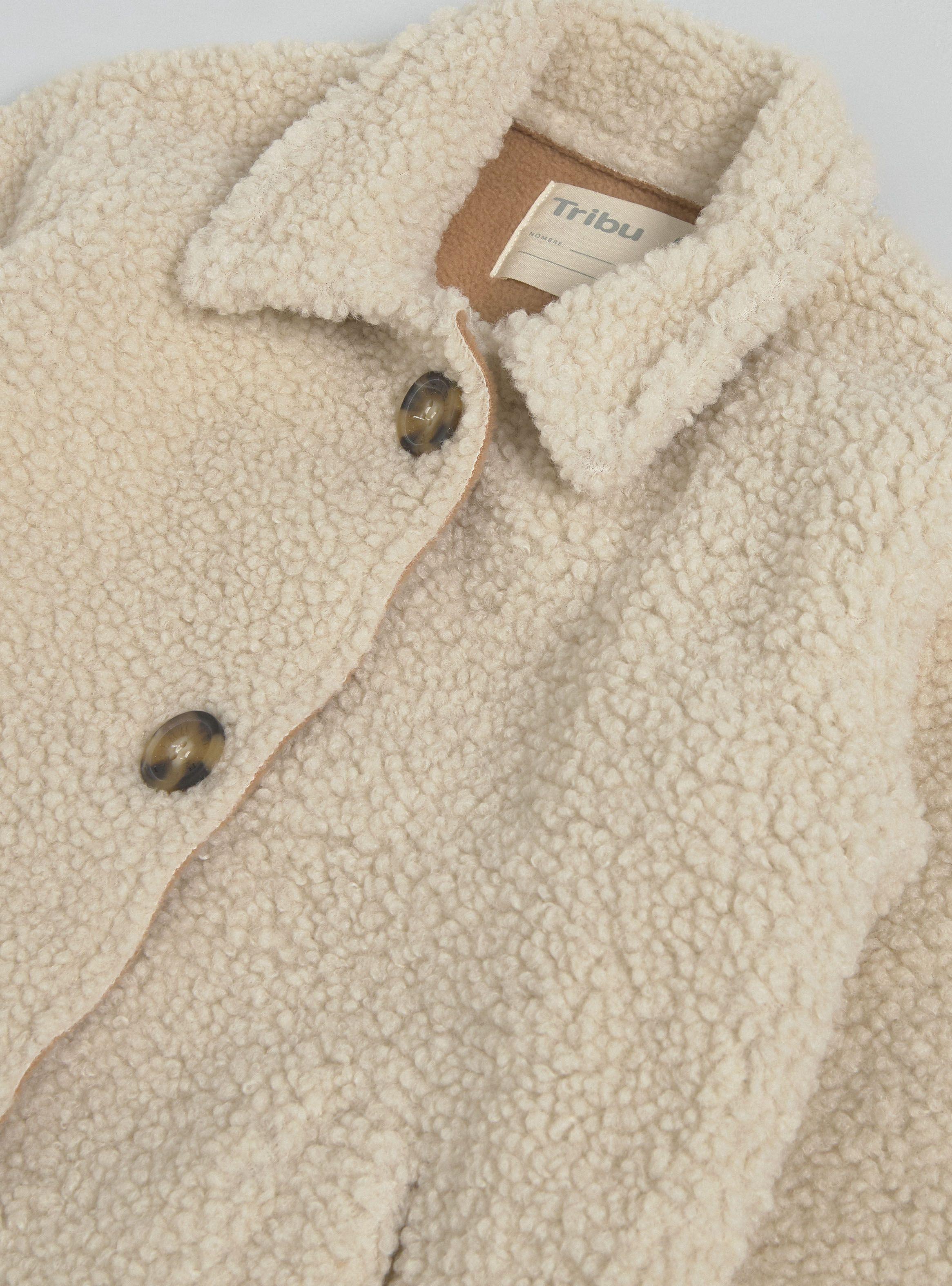 Abrigo Sherpa Botones-4