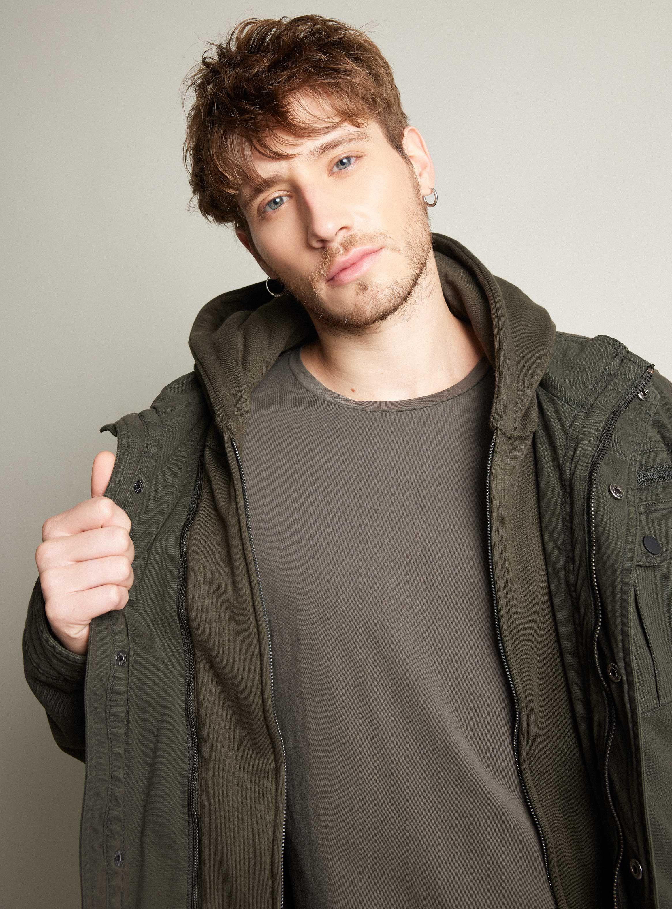 Chaqueta Gabardina Teñida en Prenda-2