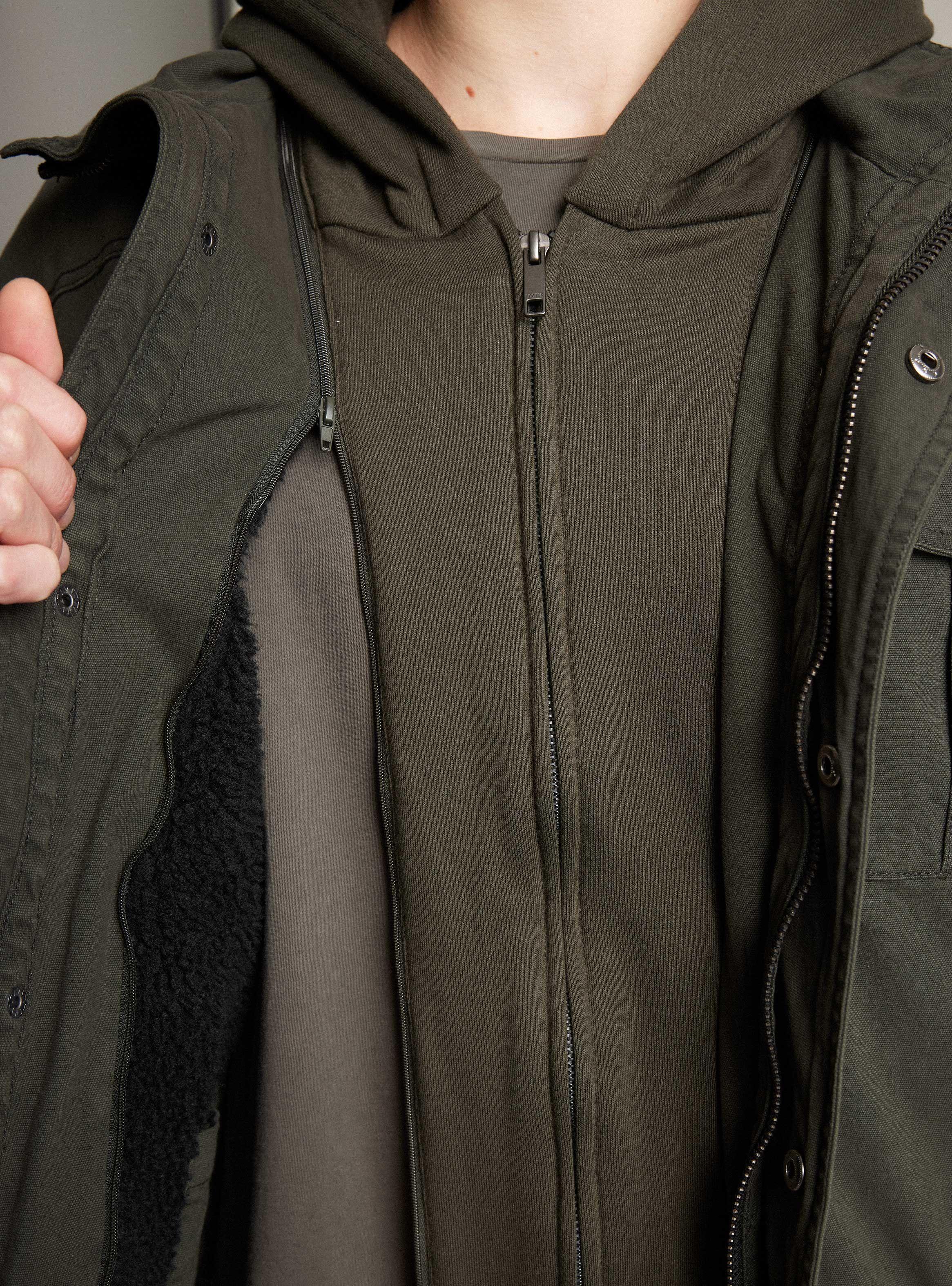 Chaqueta Gabardina Teñida en Prenda-3