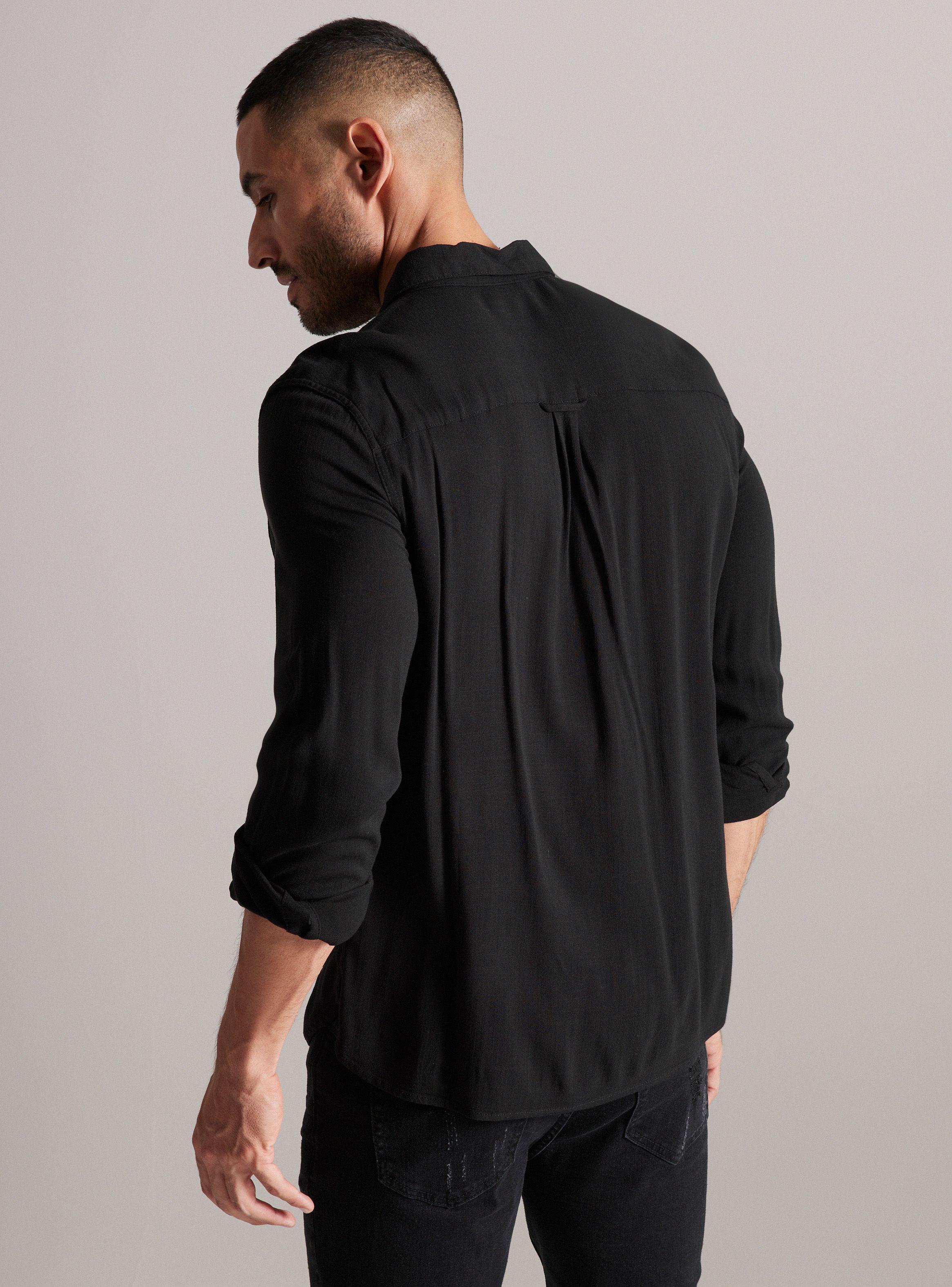 Camisa de Vestir Detalles Cinta-1