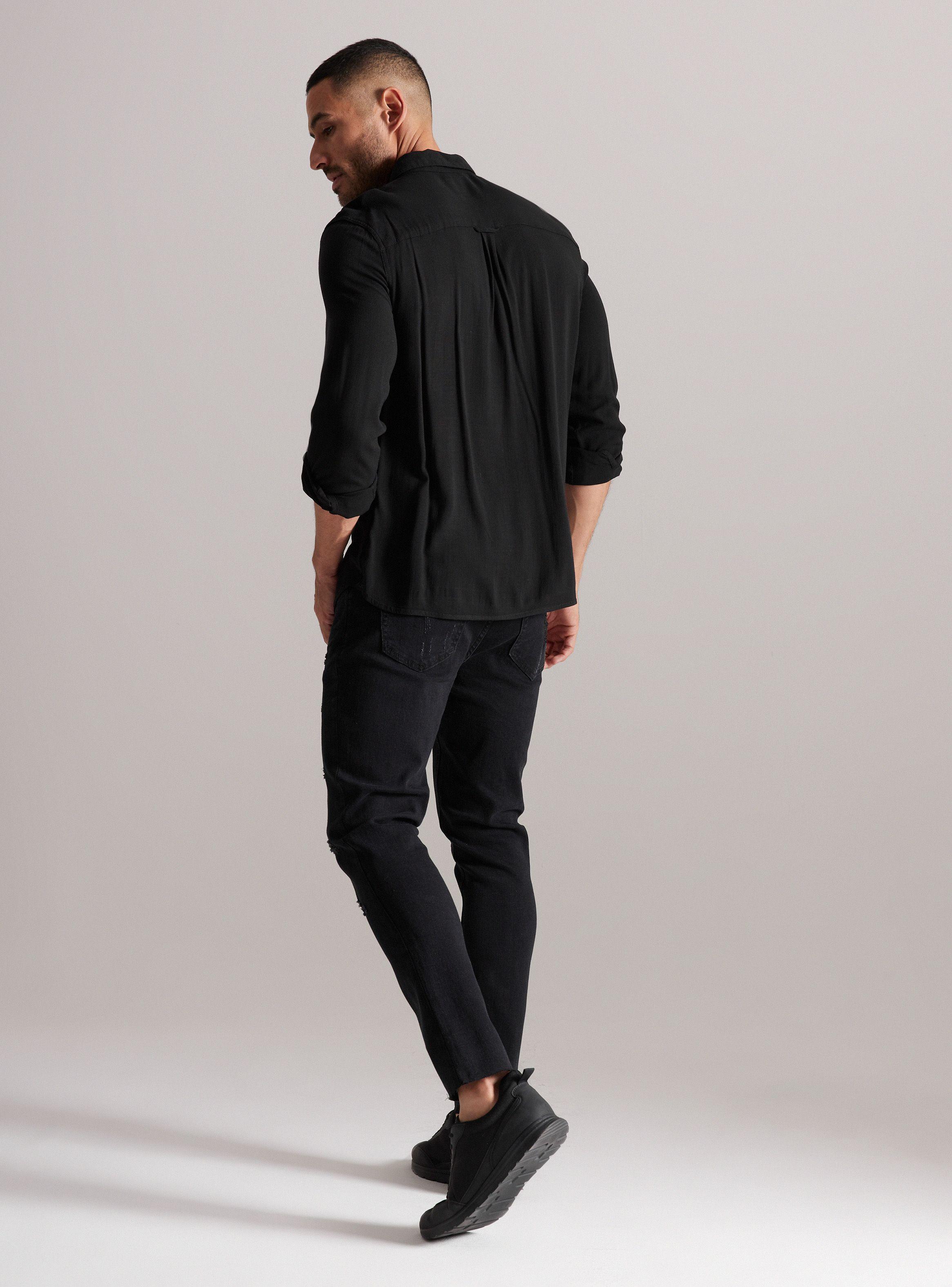 Camisa de Vestir Detalles Cinta-5