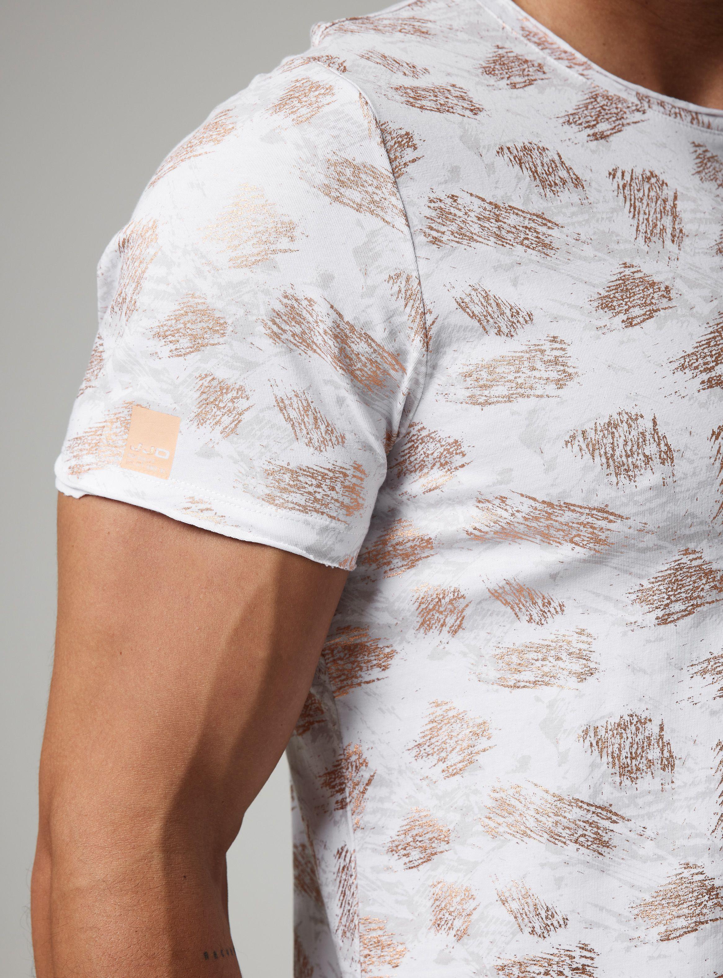 Polera Manchas Foil Cobre-3