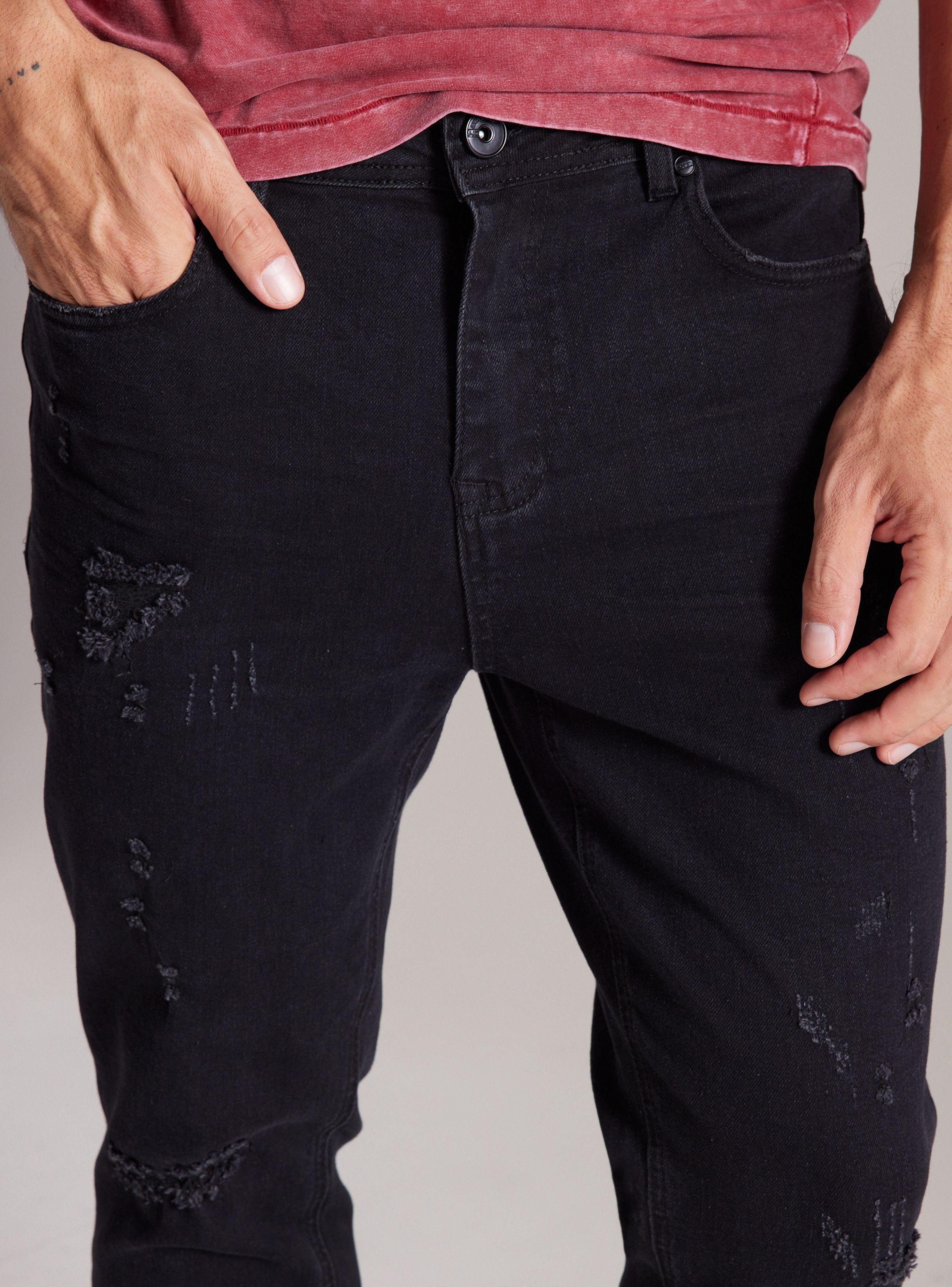 Jeans Strong Roturas con Remallado-2