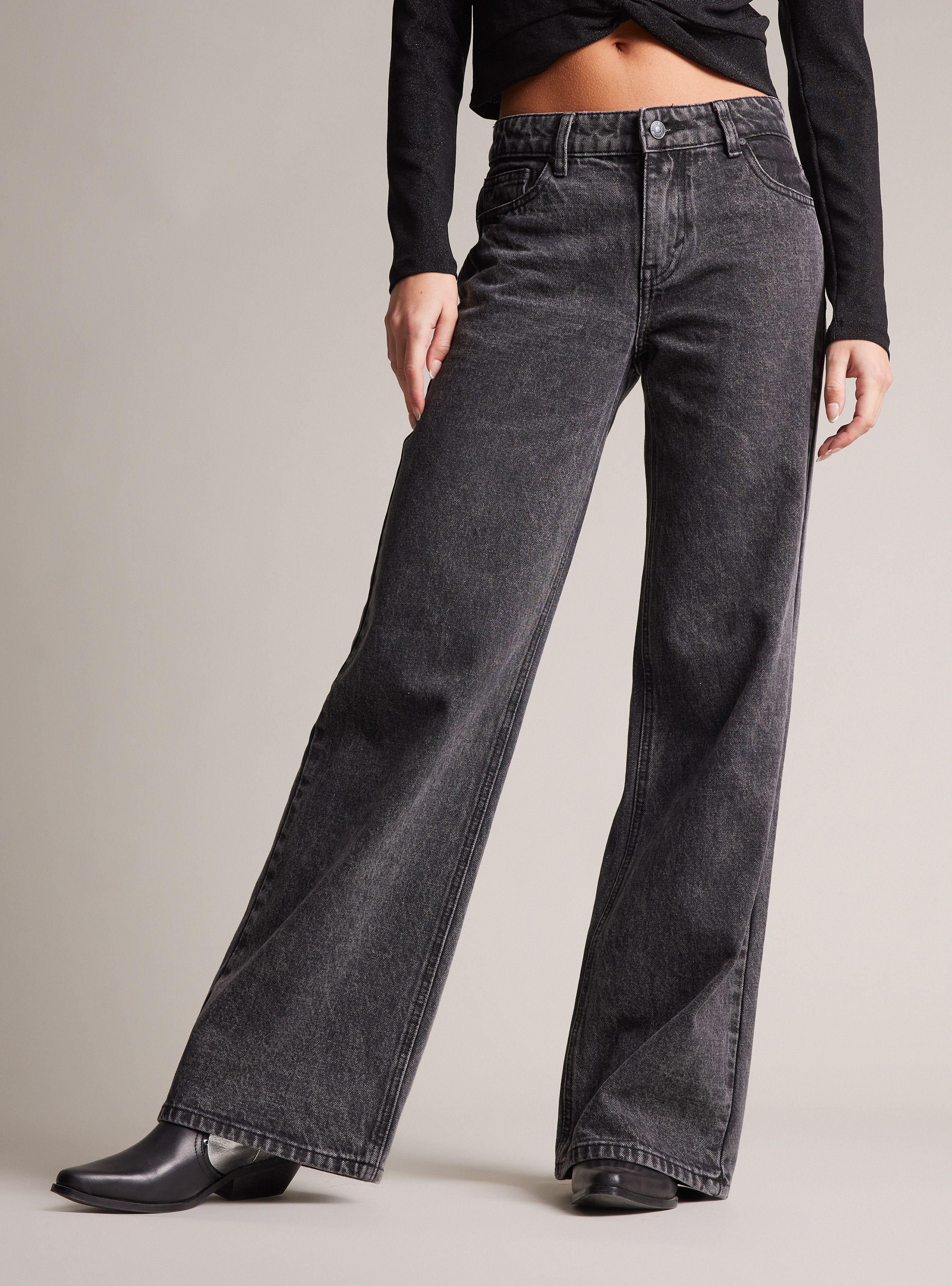 Jeans Snow Wash Tiro Bajo-0