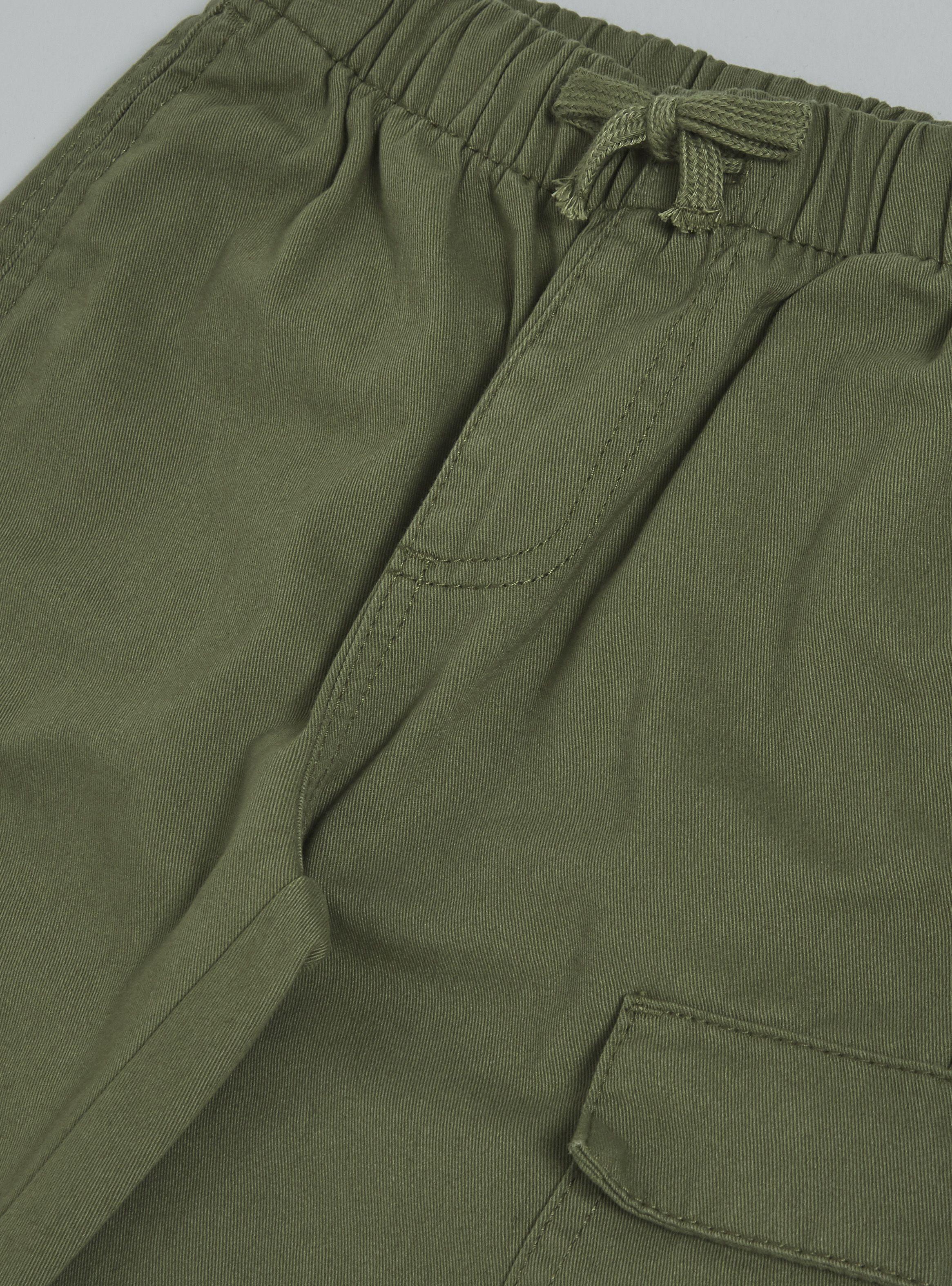 Pantalón Parachute Cargo Con Lavado-4