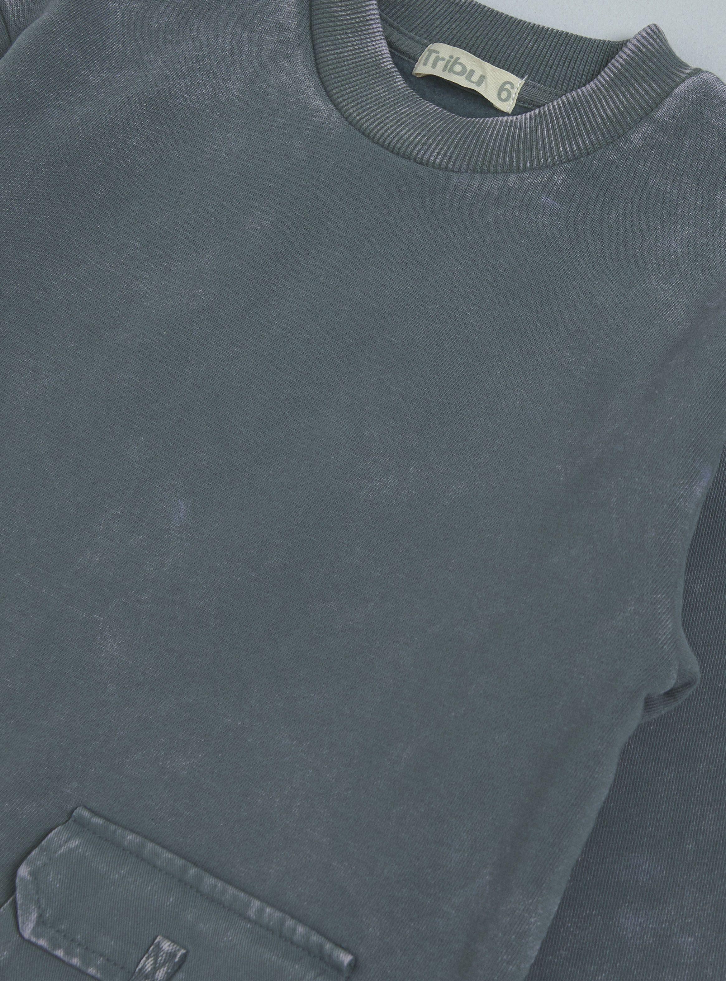 Polerón Con Lavado y Aplicación Bolsillo-4