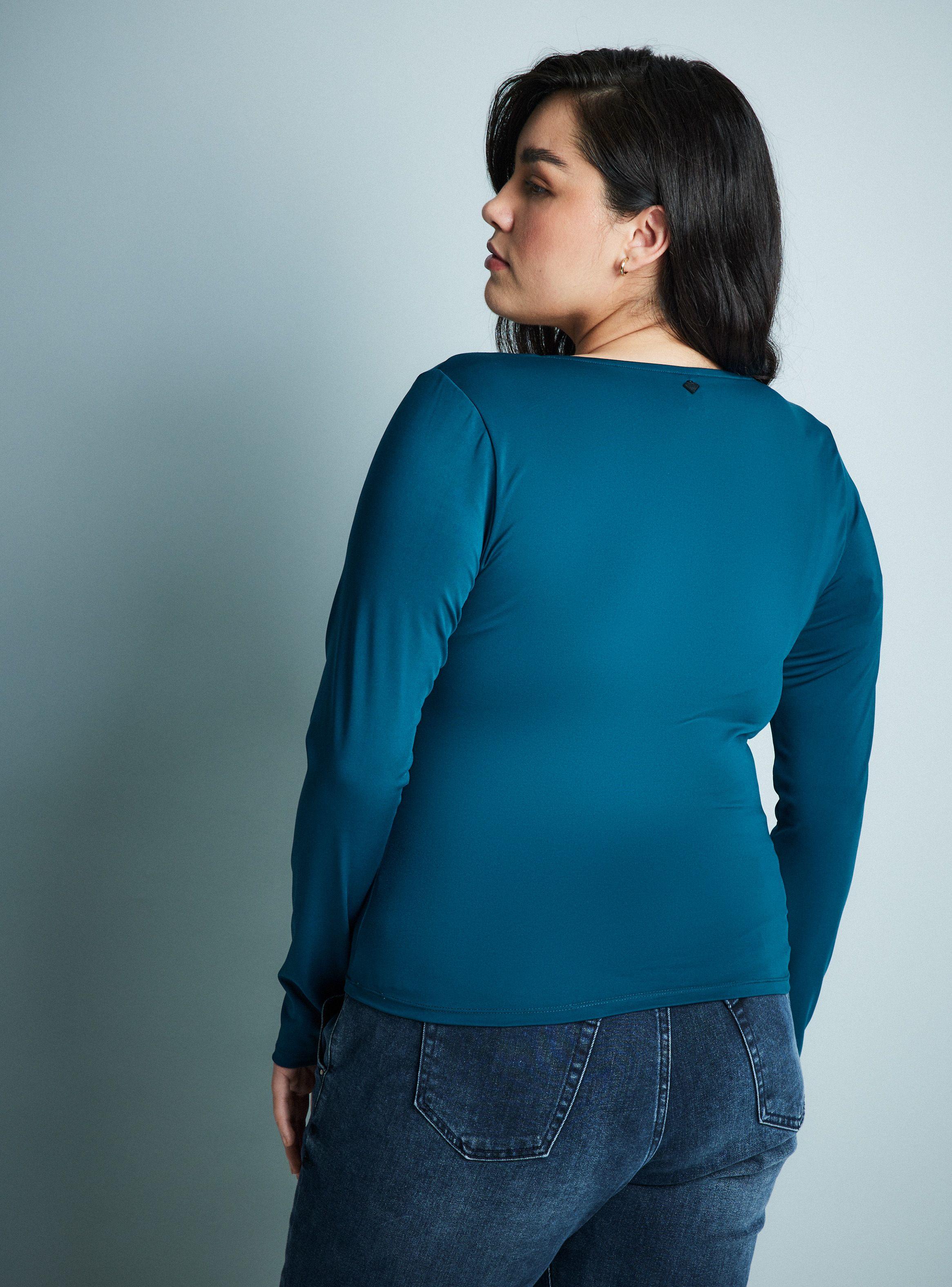 Polera Crop Nudo Pecho-7