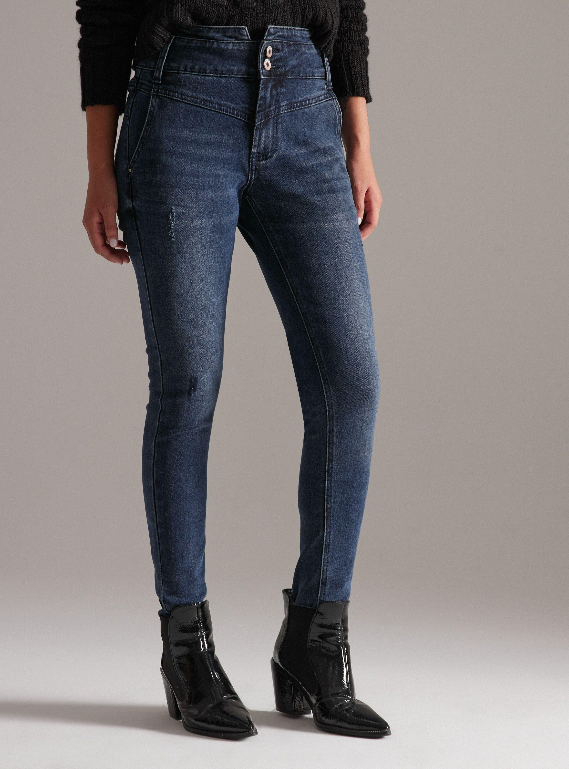 Jeans Con Rebeca Corte Pretina-0