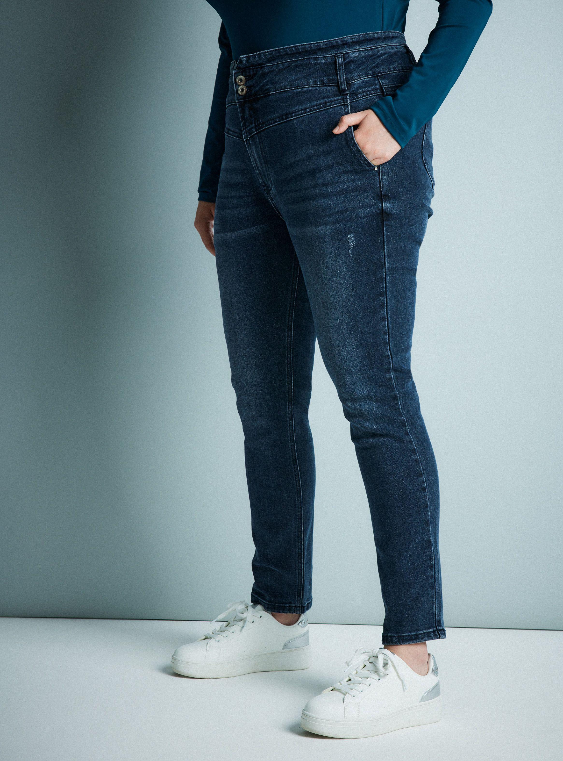 Jeans Con Rebeca Corte Pretina-6