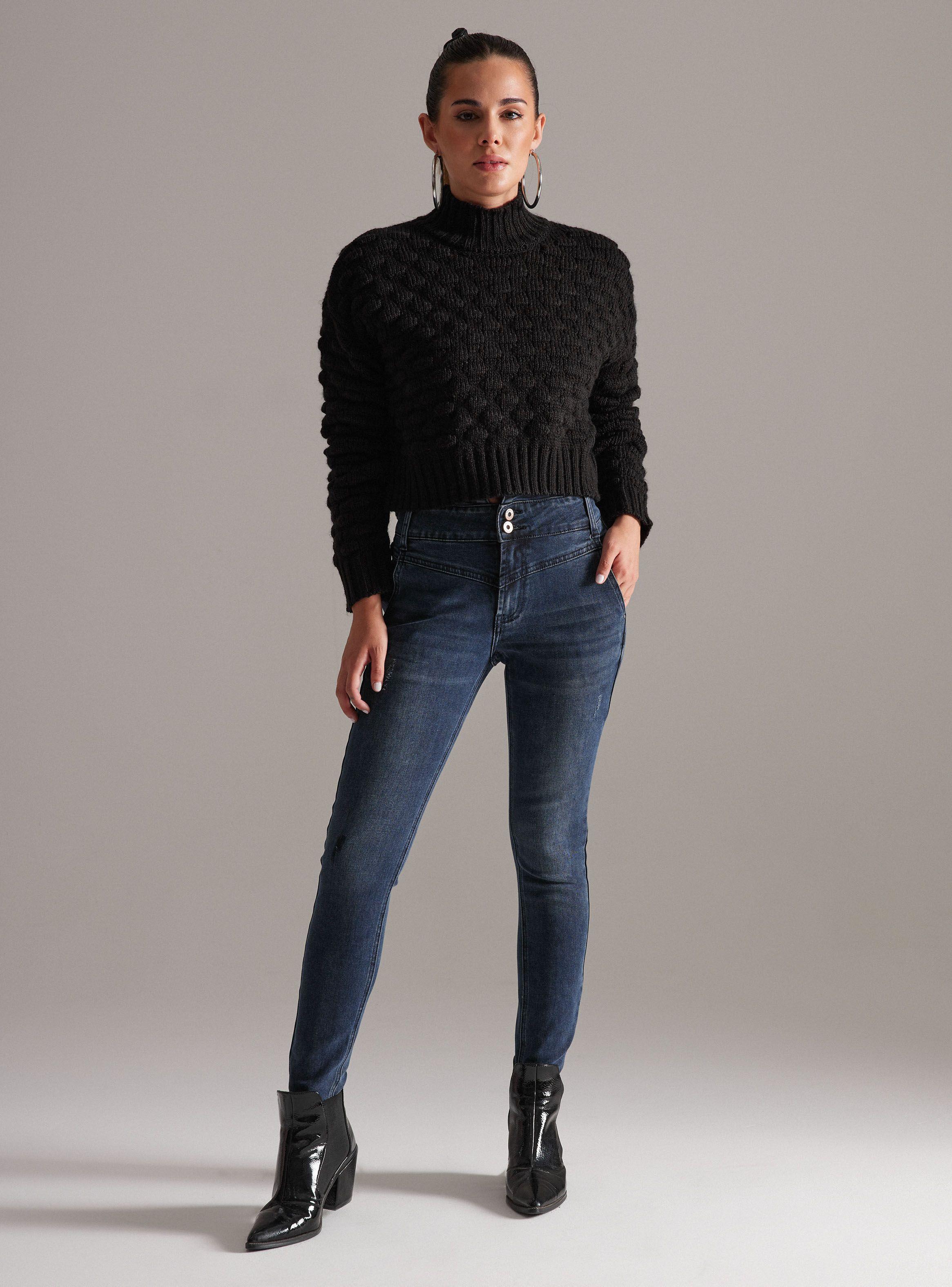 Jeans Con Rebeca Corte Pretina-4