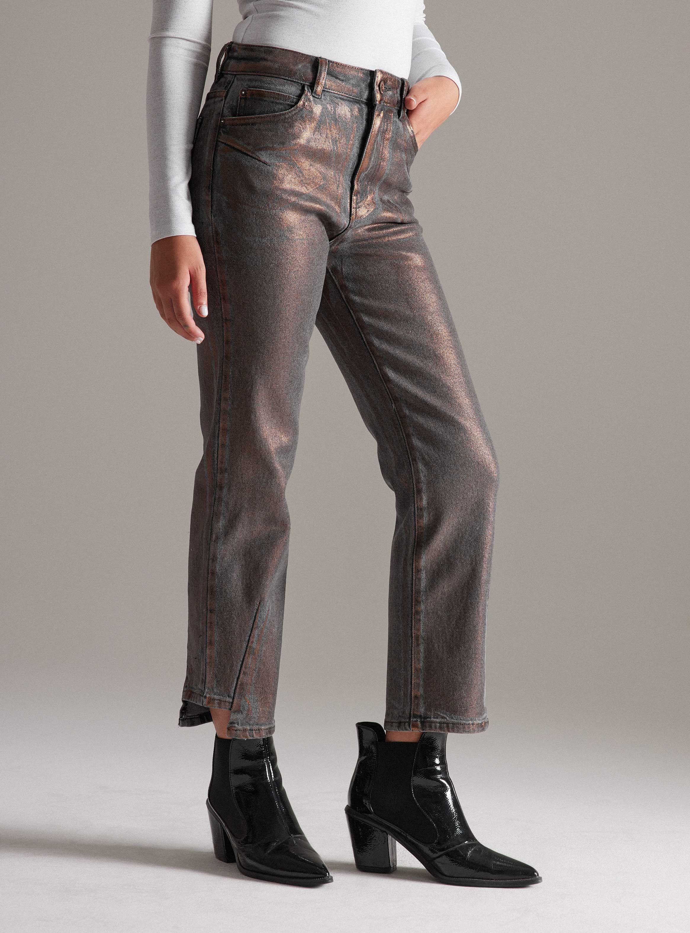 Jeans Folia Cobre-0
