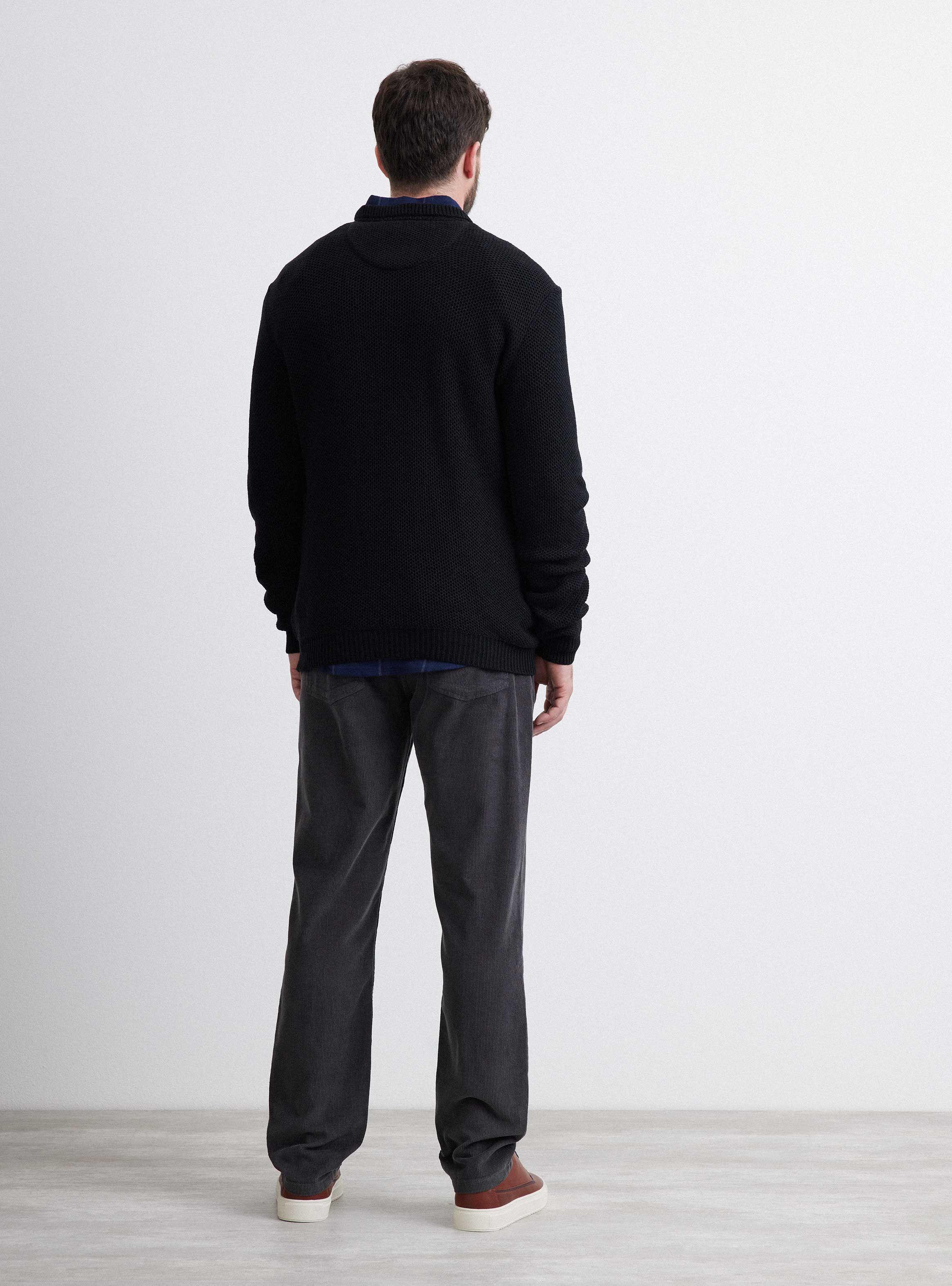 Sweater Cuello Grueso Redondo-5