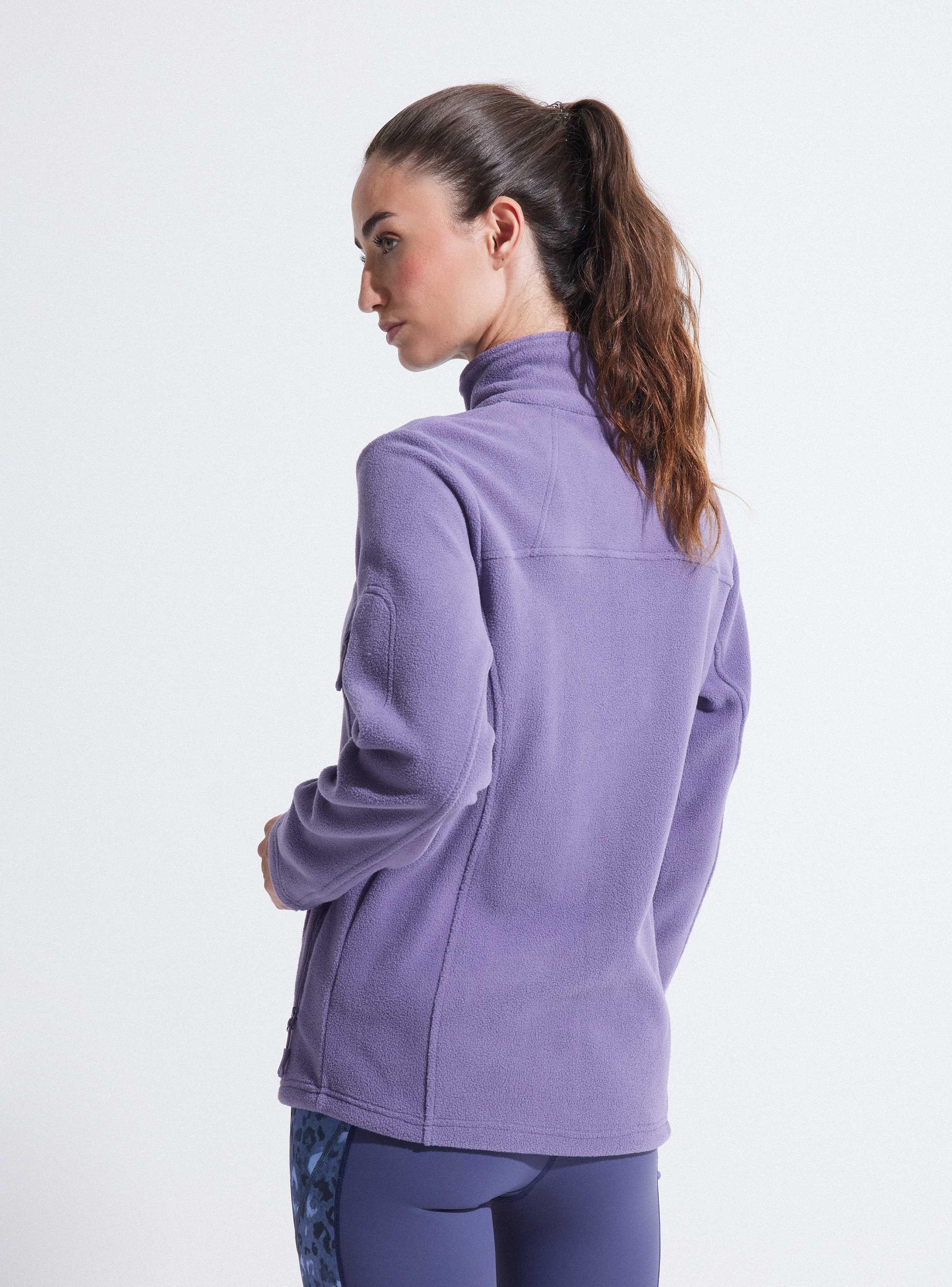 Polerón Cierre Completo Cuello Alto-1